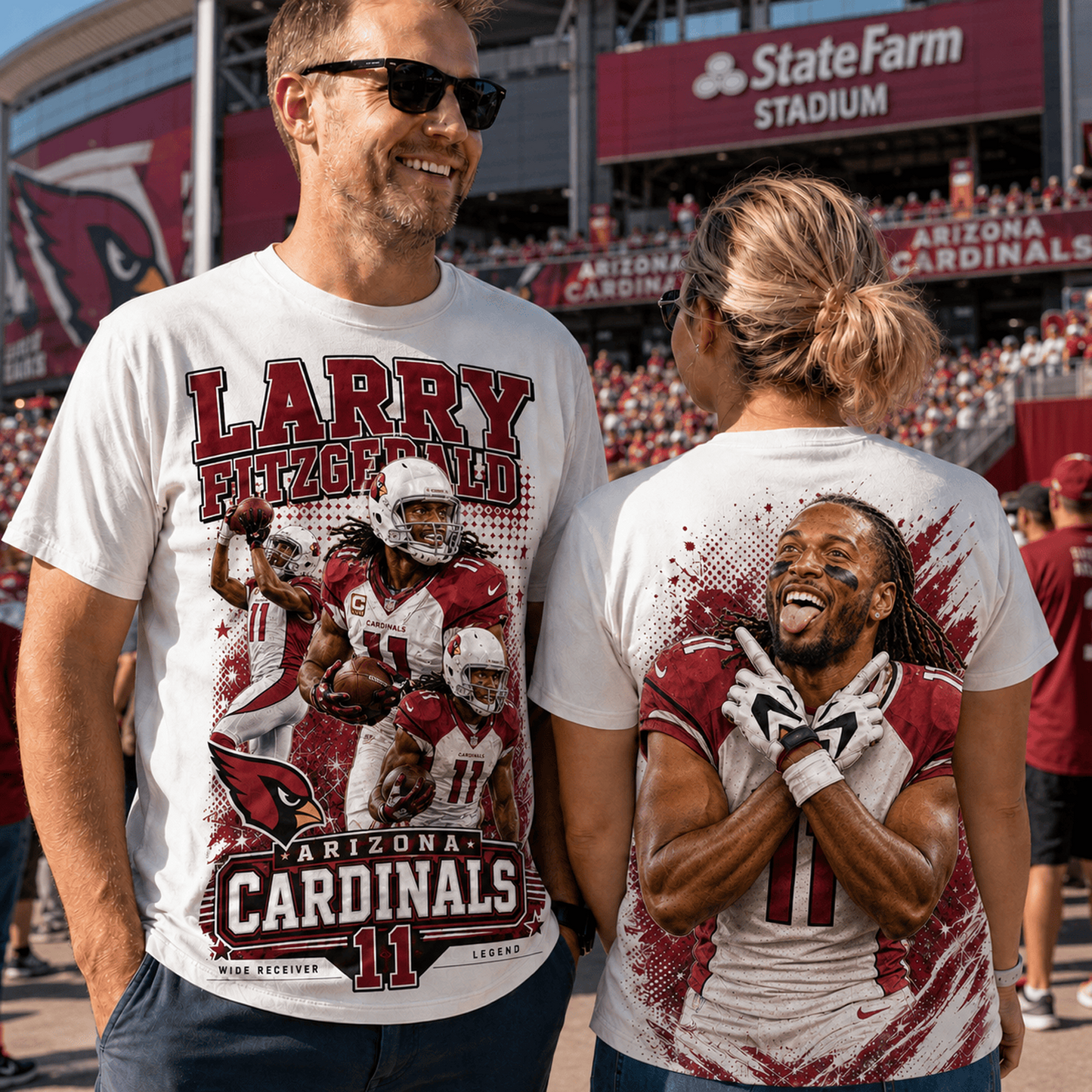 ARI x NFL Premium Football Player Graphic Shirt