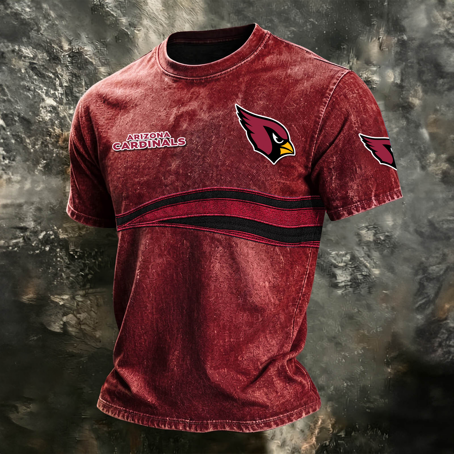 ARI x NFL Washed Cotton Retro Men's T-shirt