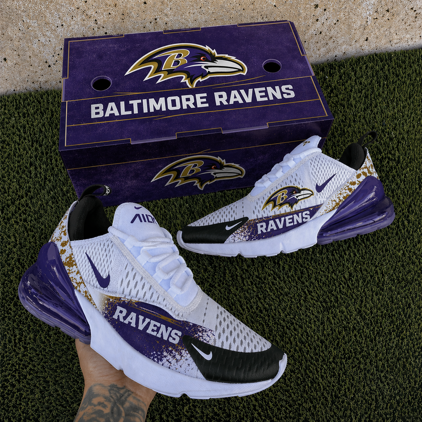 BAL x NFL Nike Air Max 270 Shoes