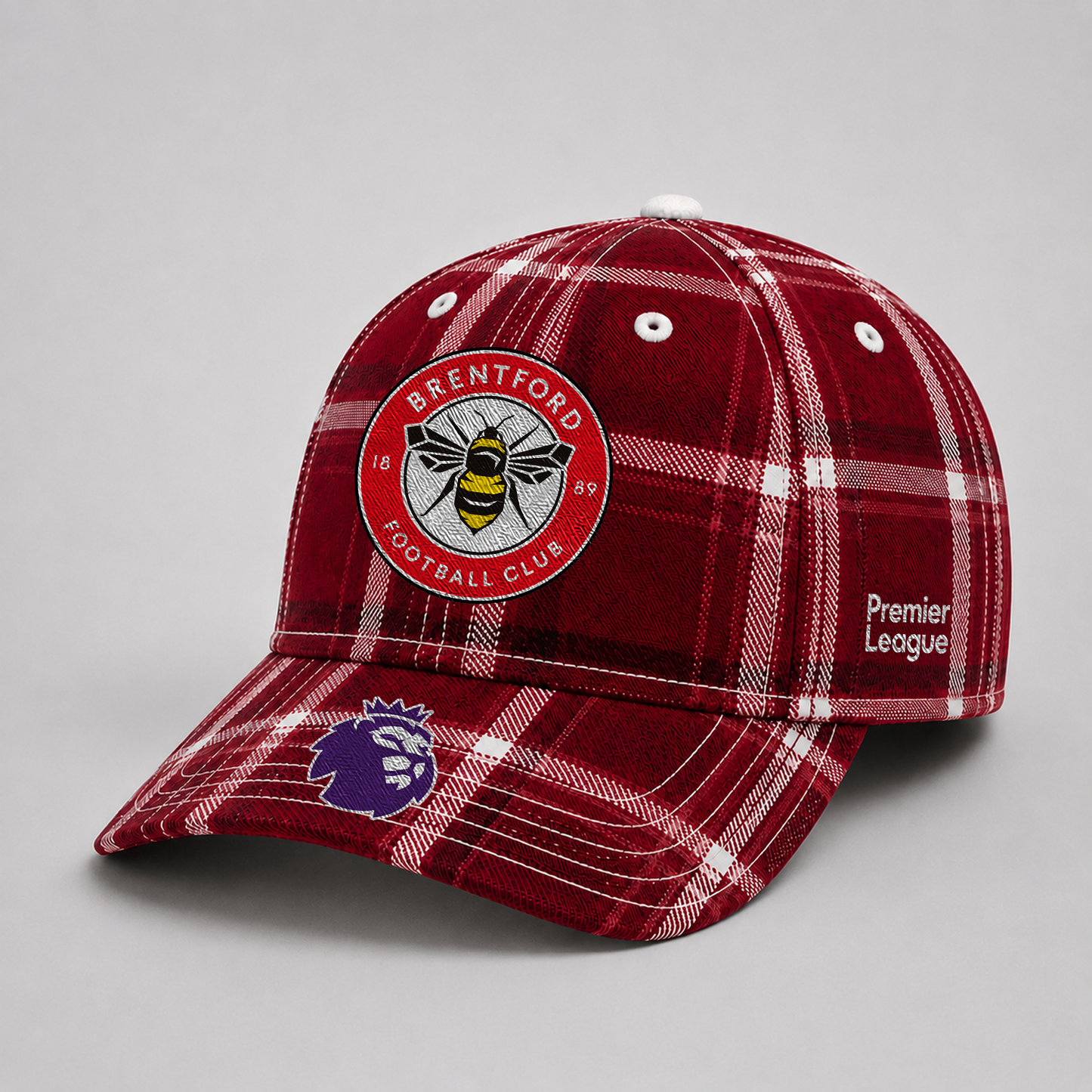 BRE x EPL Premium Varsity Plaid Cap