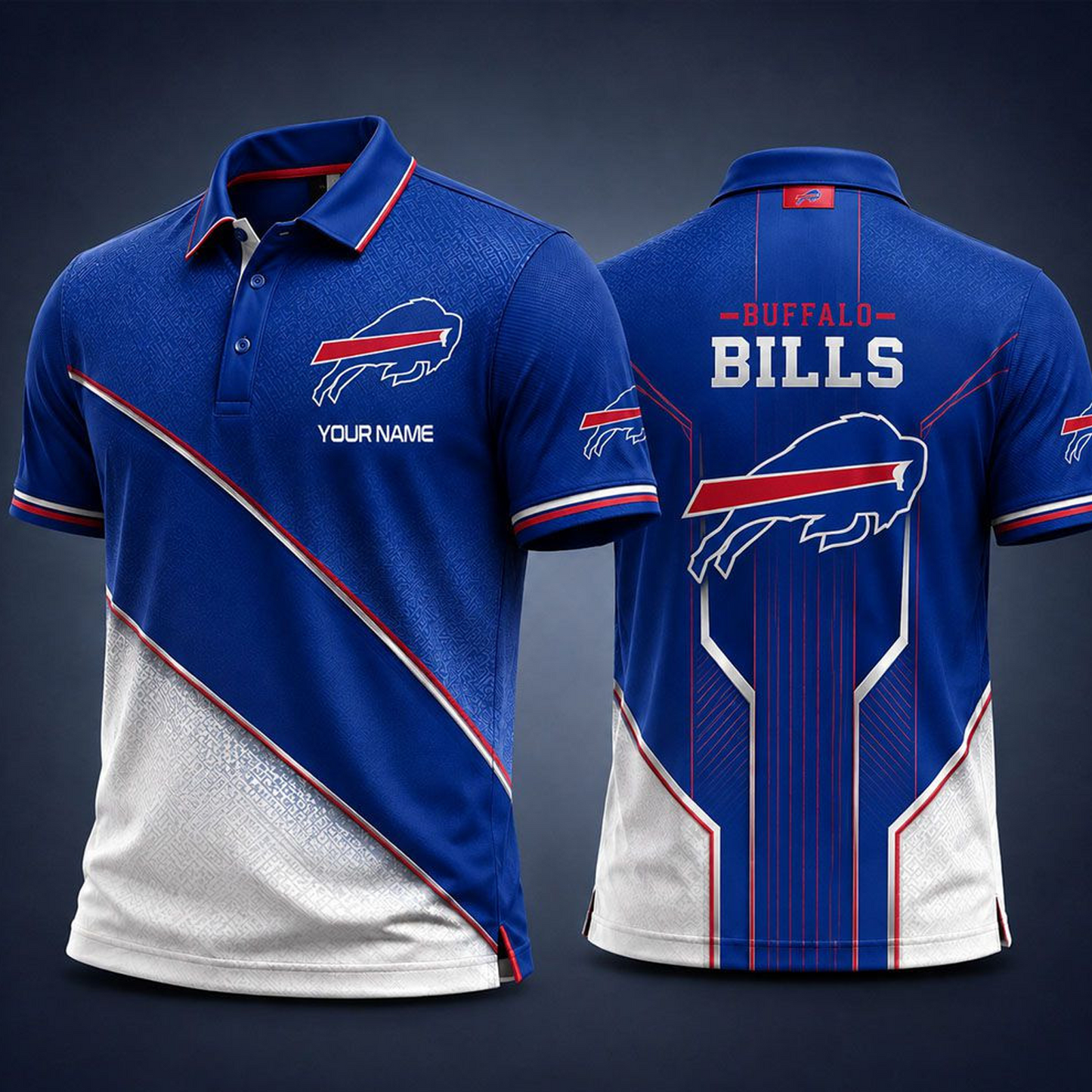 BUF x NFL Premium Polo Shirt