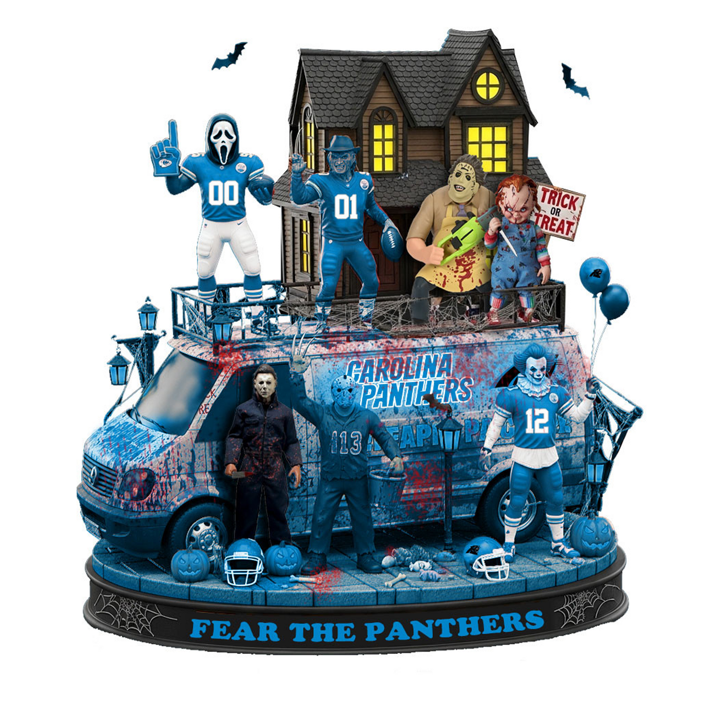 CAR x NFL Halloween Acrylic Plaque