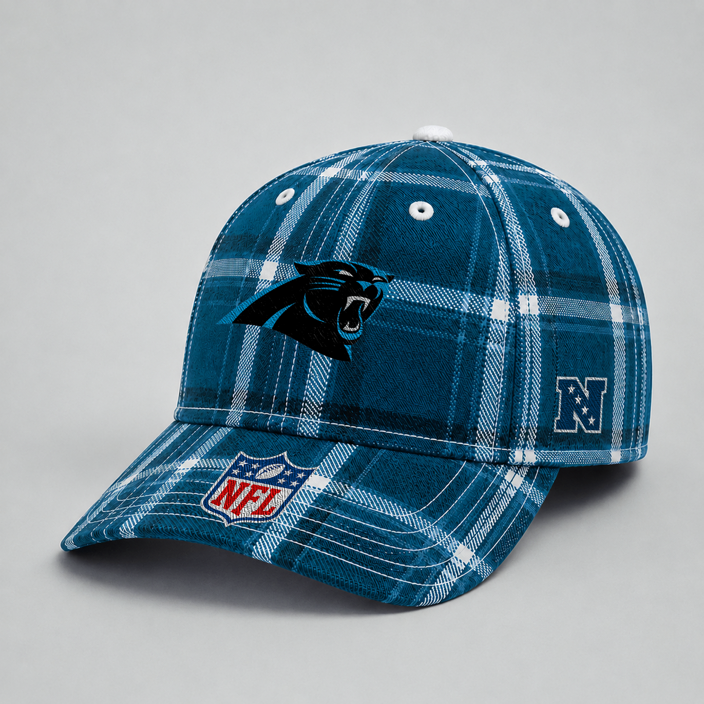 CAR x NFL Premium Varsity Plaid Cap