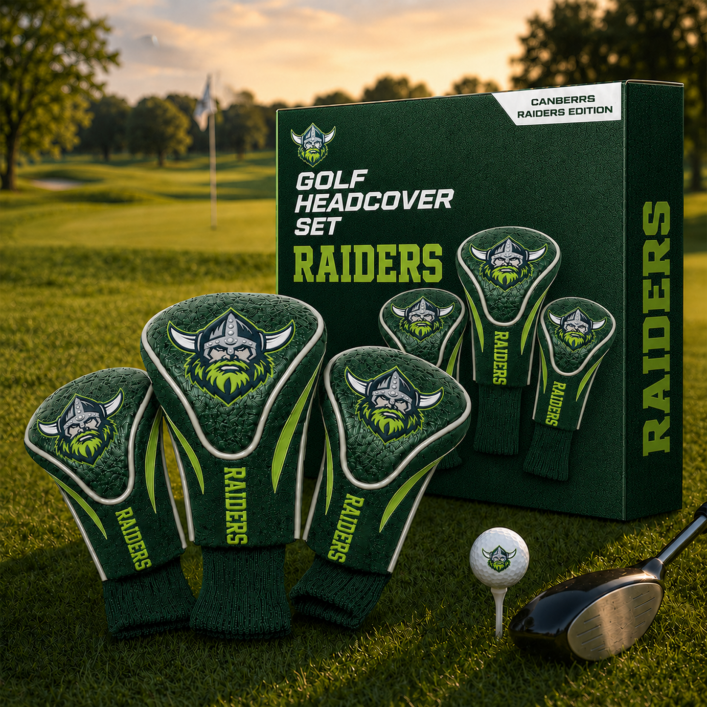 CBR Team Golf NRL 3-Pack Contour Sock Headcovers