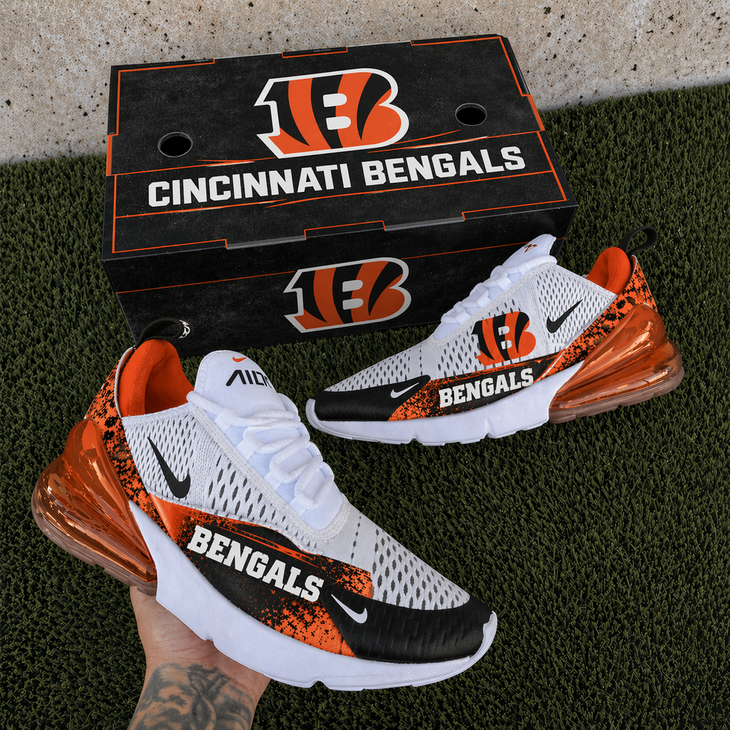 CIN x NFL Nike Air Max 270 Shoes