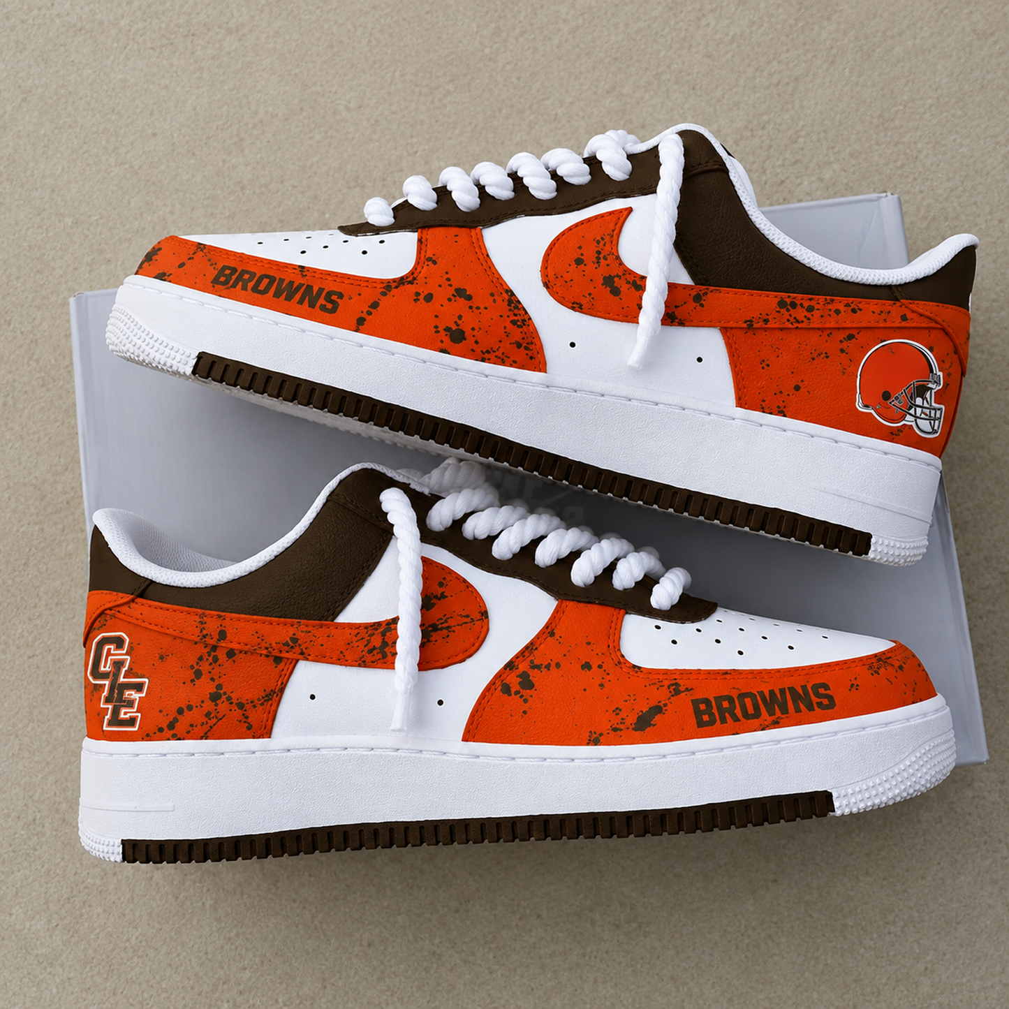 CLE x NFL Premium AF1 Shoes