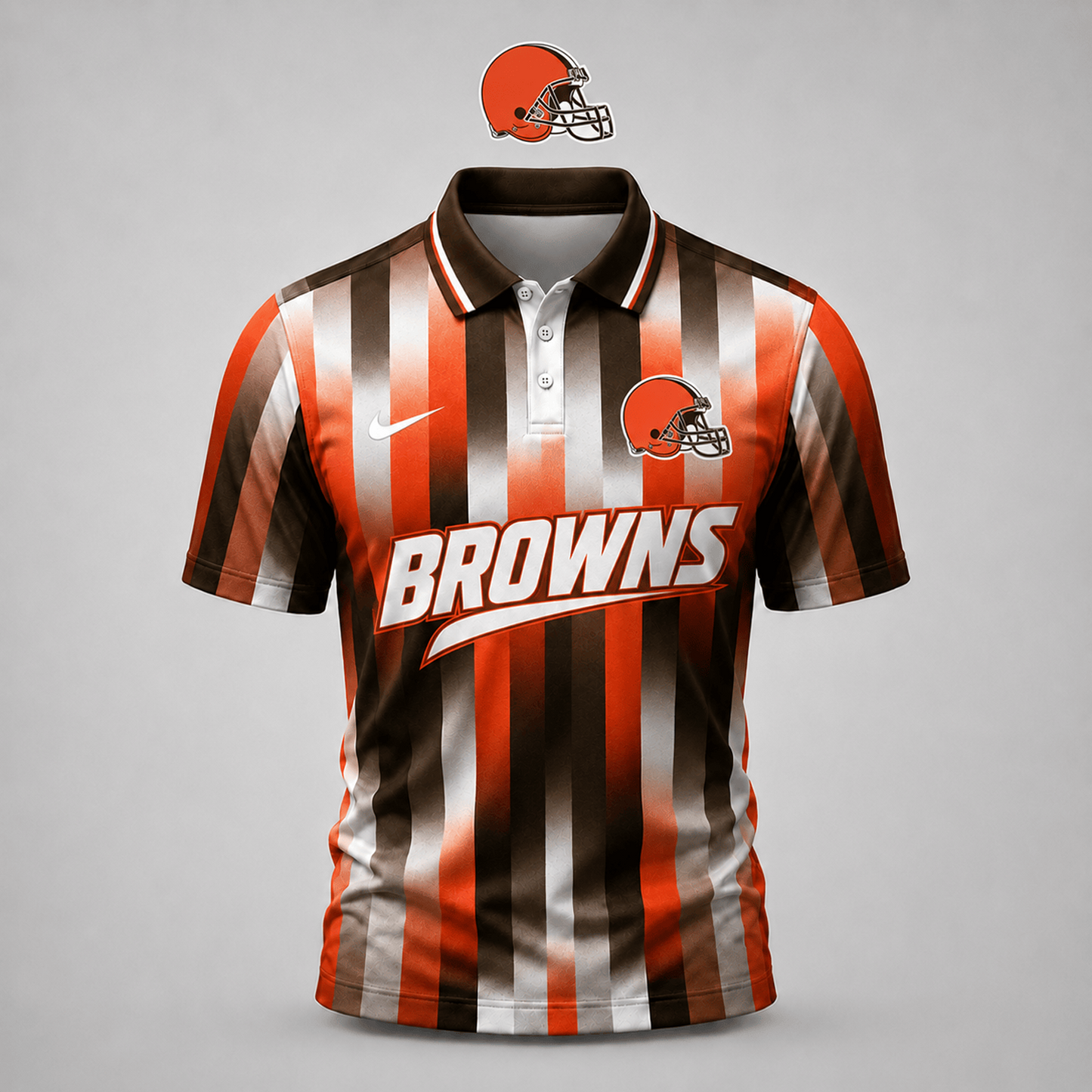 CLE x NFL Premium Team Polo Shirt For Men Football