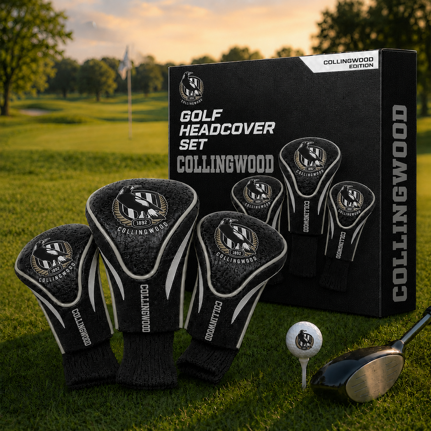 COLL Team Golf AFL 3-Pack Contour Sock Headcovers