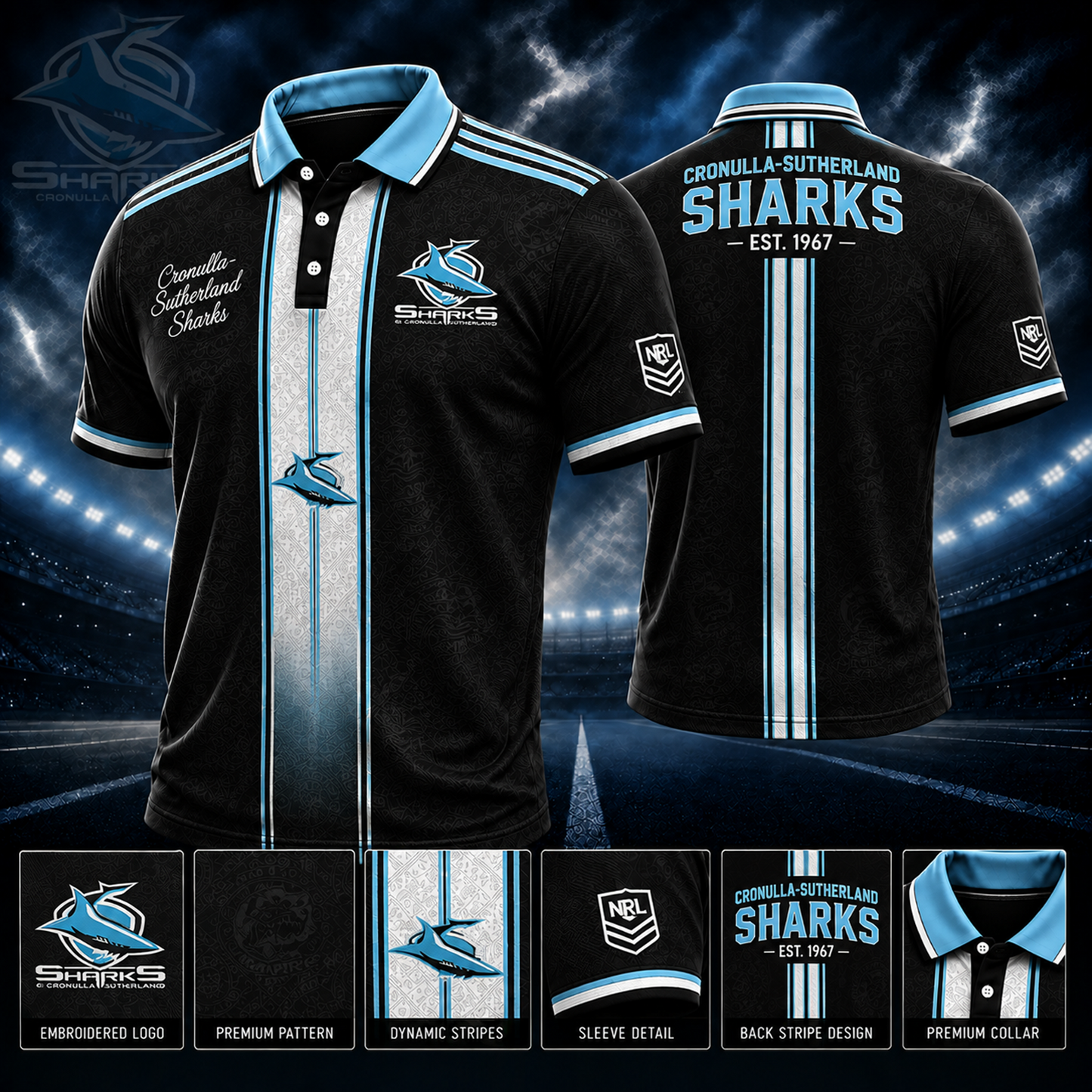 CRO x NRL Polo Shirt Limited Edition