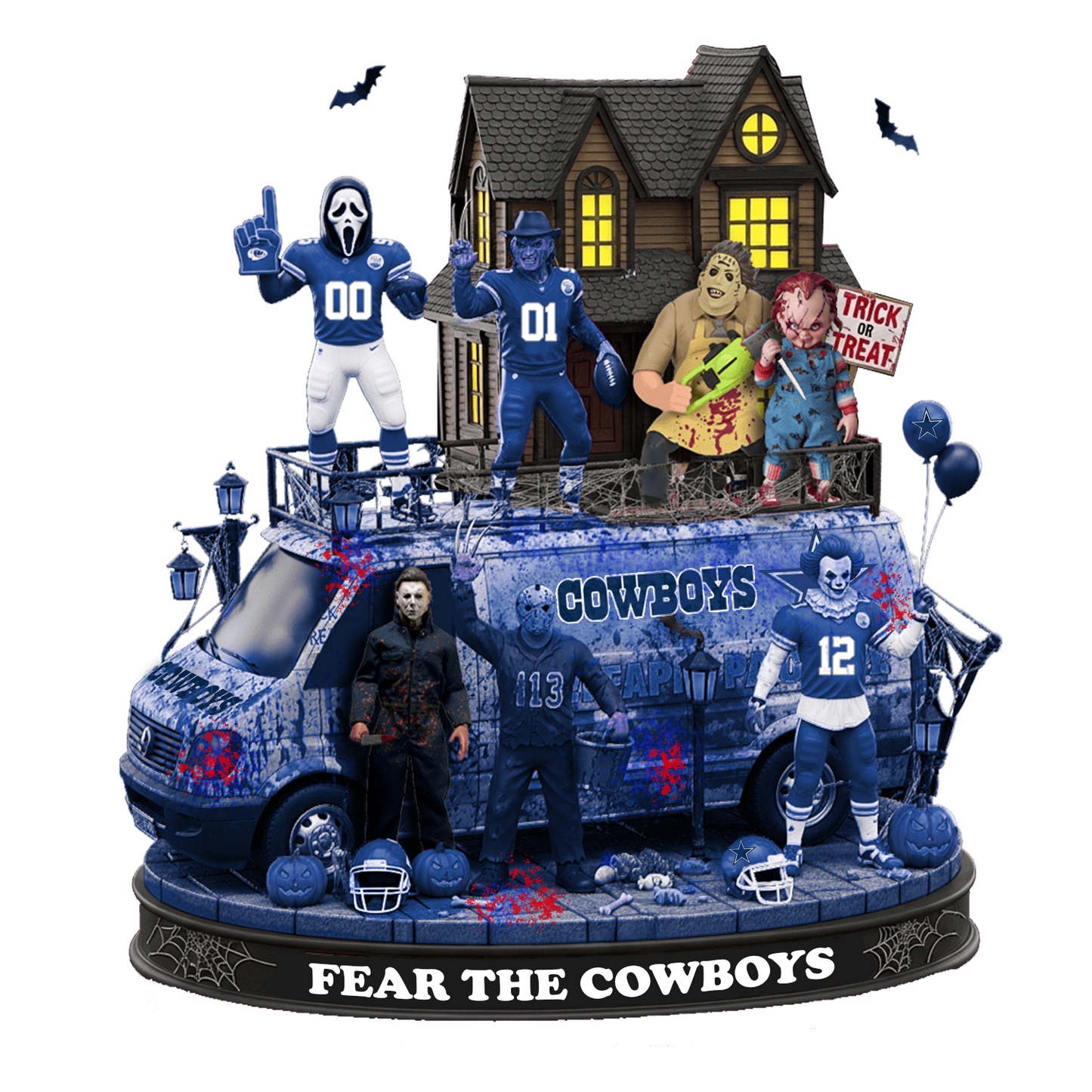 DAL x NFL Halloween Acrylic Plaque