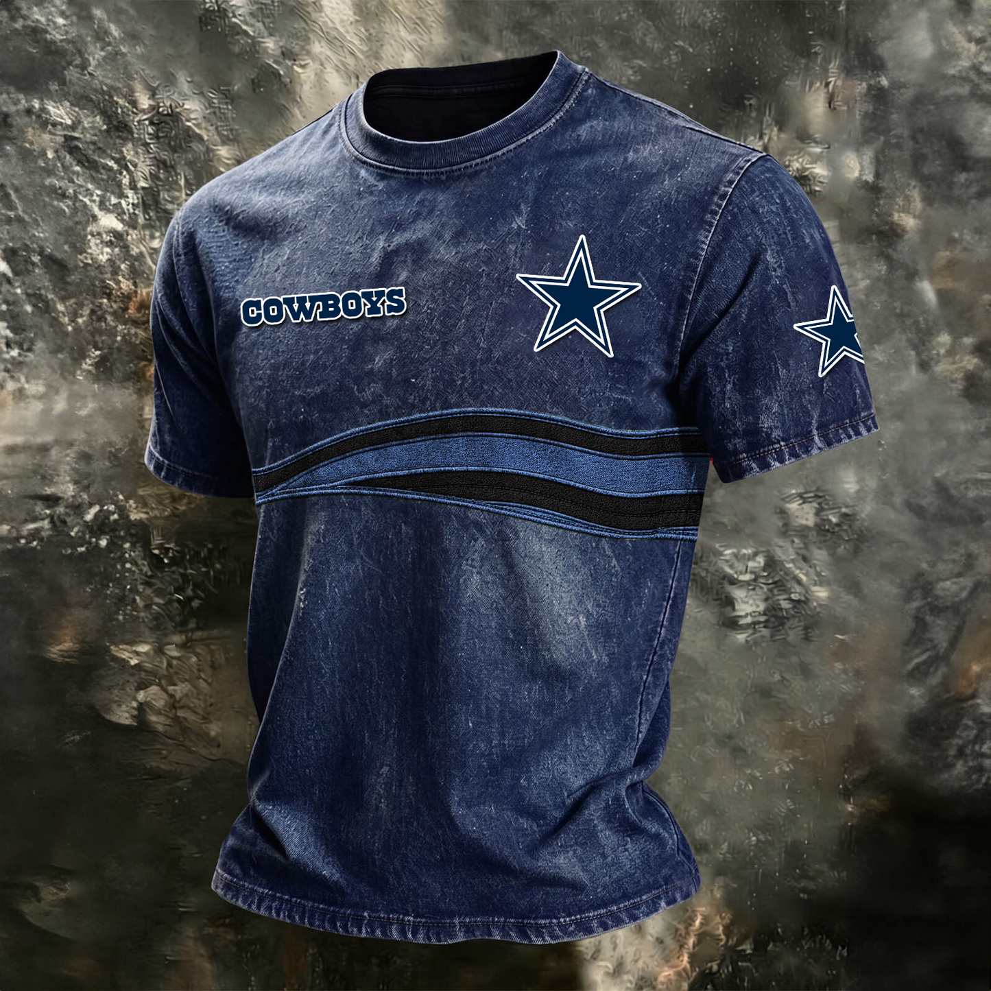 DAL x NFL Washed Cotton Retro Men's T-shirt