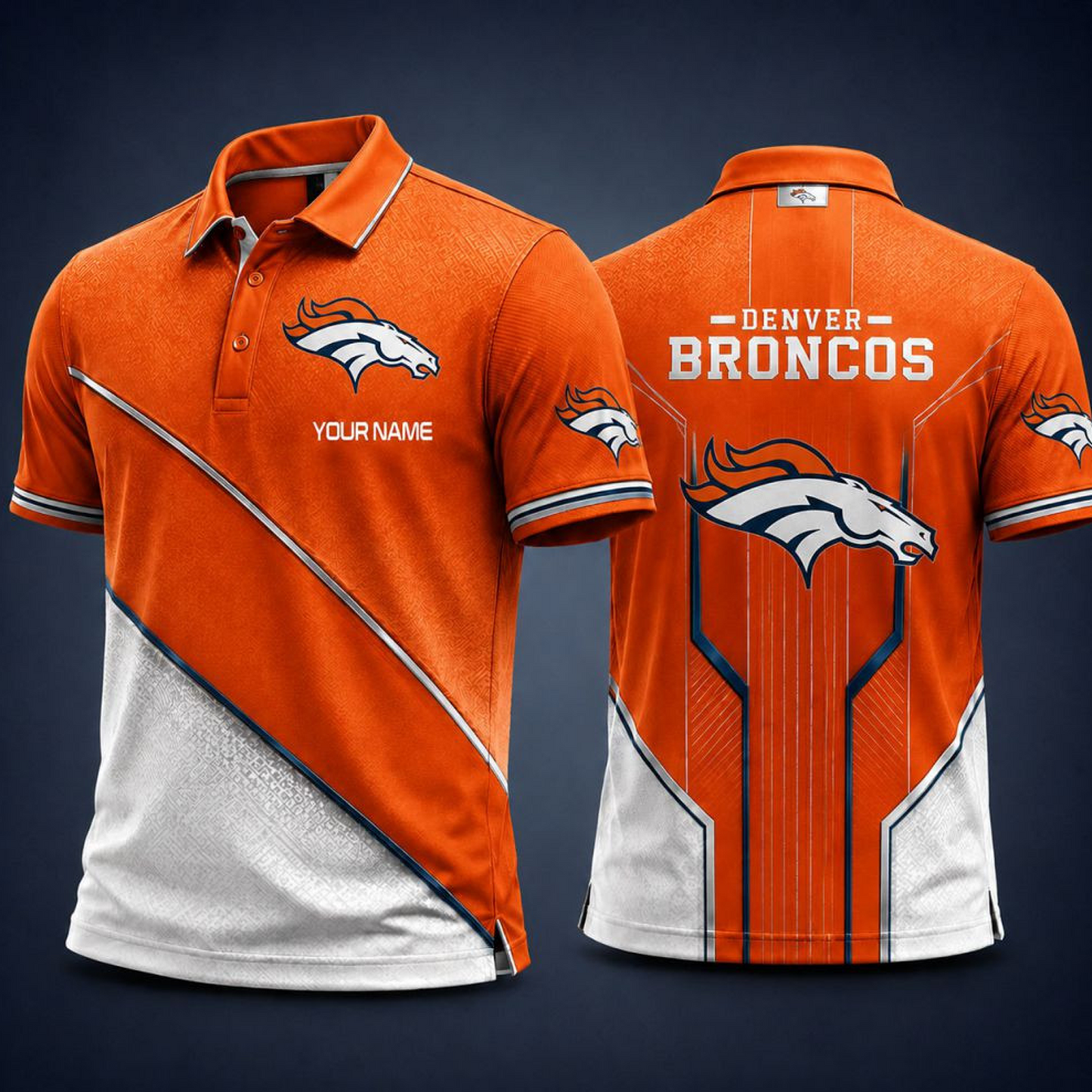 DEN x NFL Premium Polo Shirt