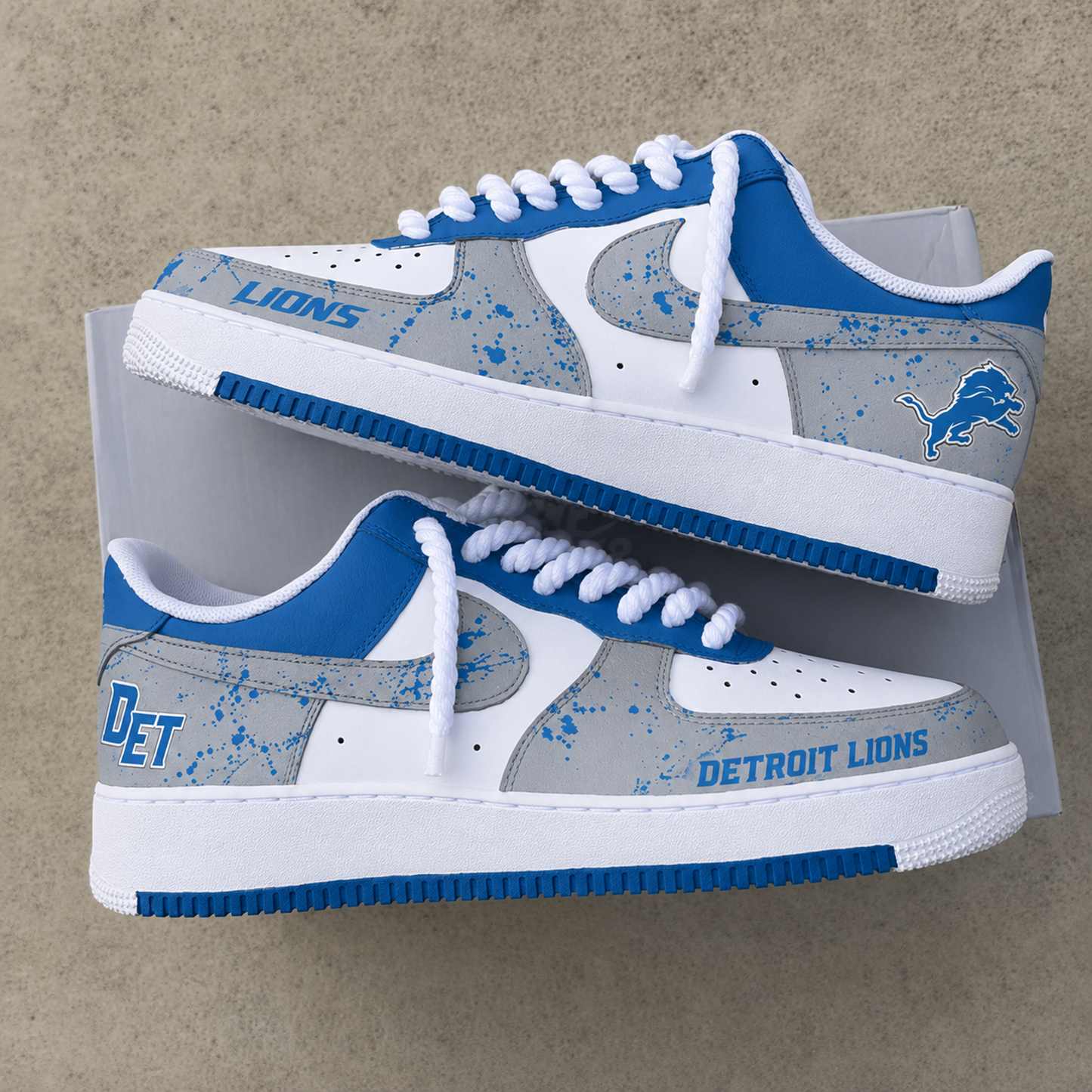 DET x NFL Premium AF1 Shoes