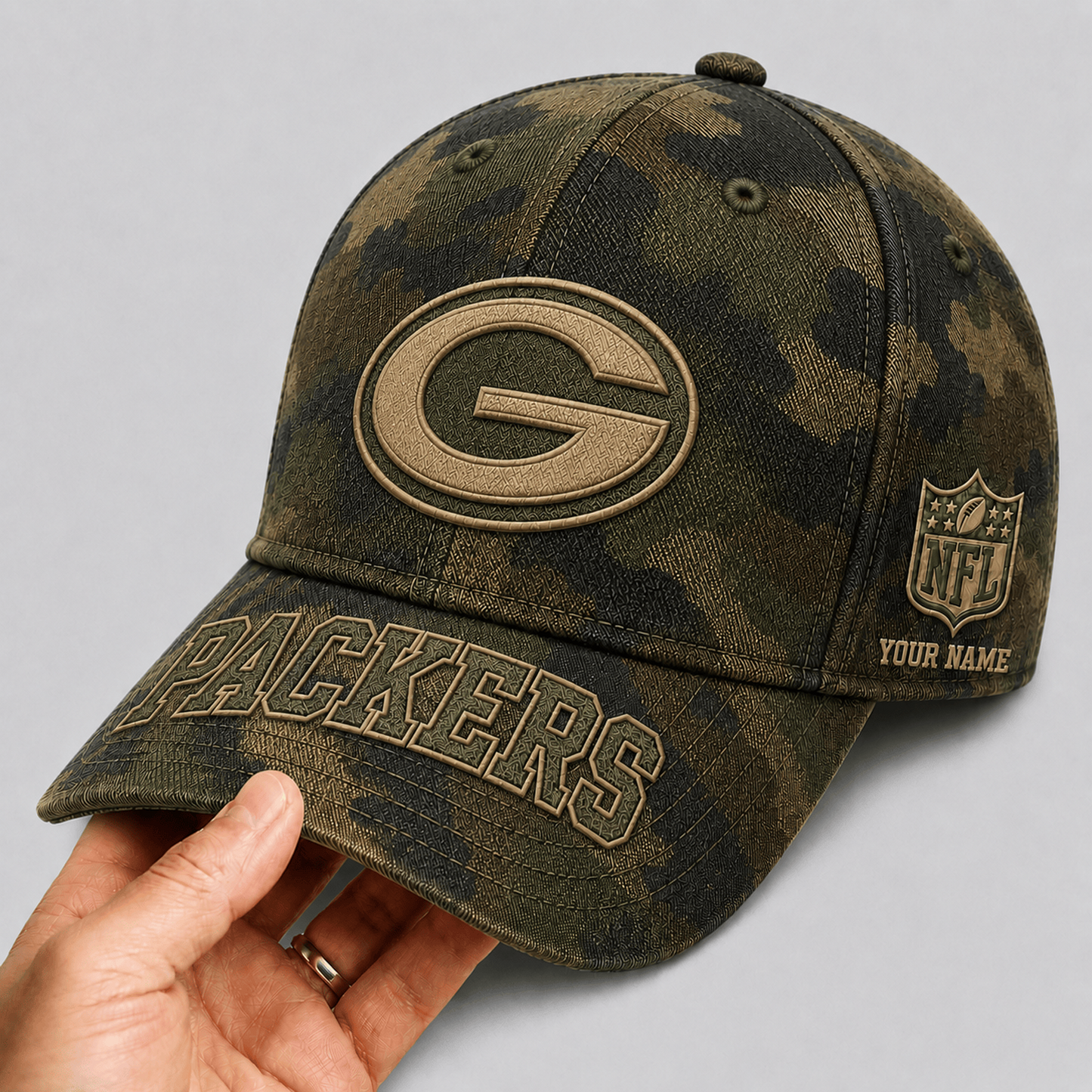 GB x NFL Military Camo Classic Cap