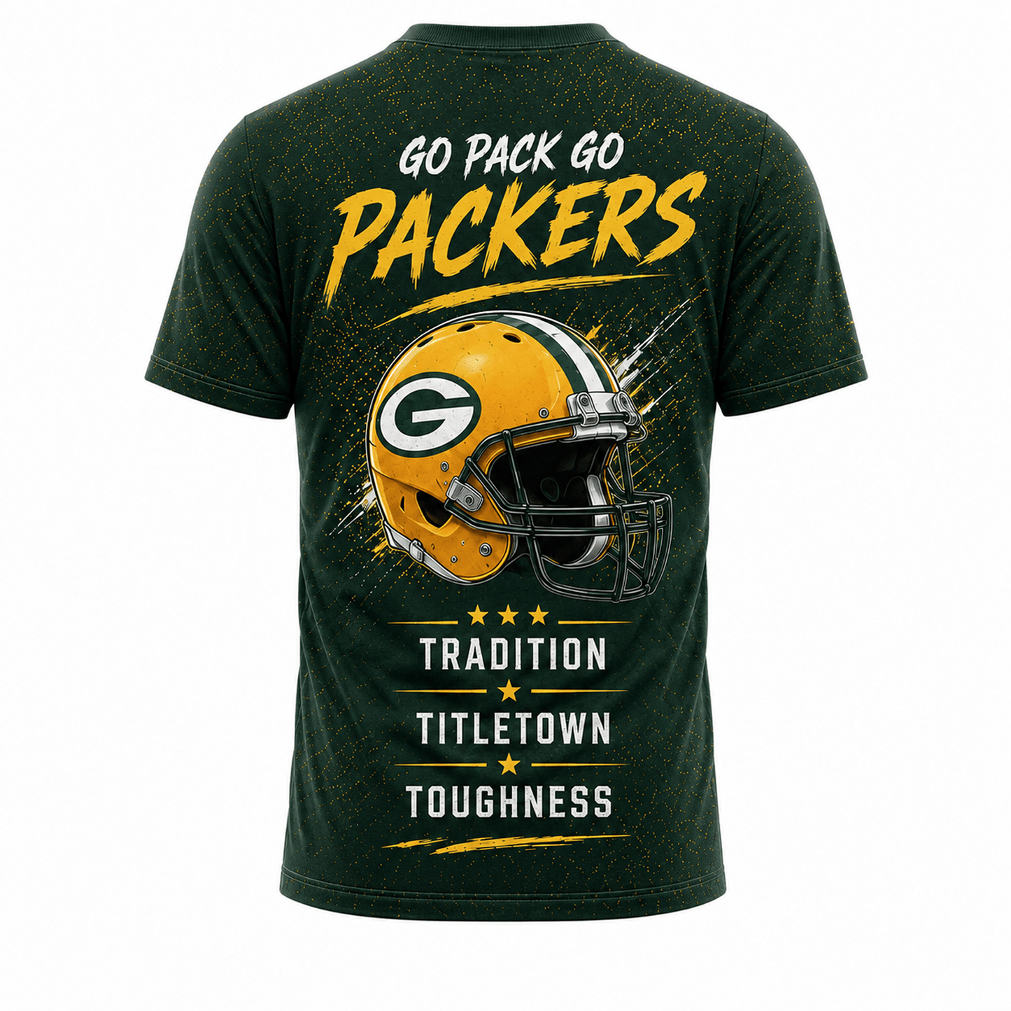 GB x NFL Premium Skyline Pride Football T-Shirt