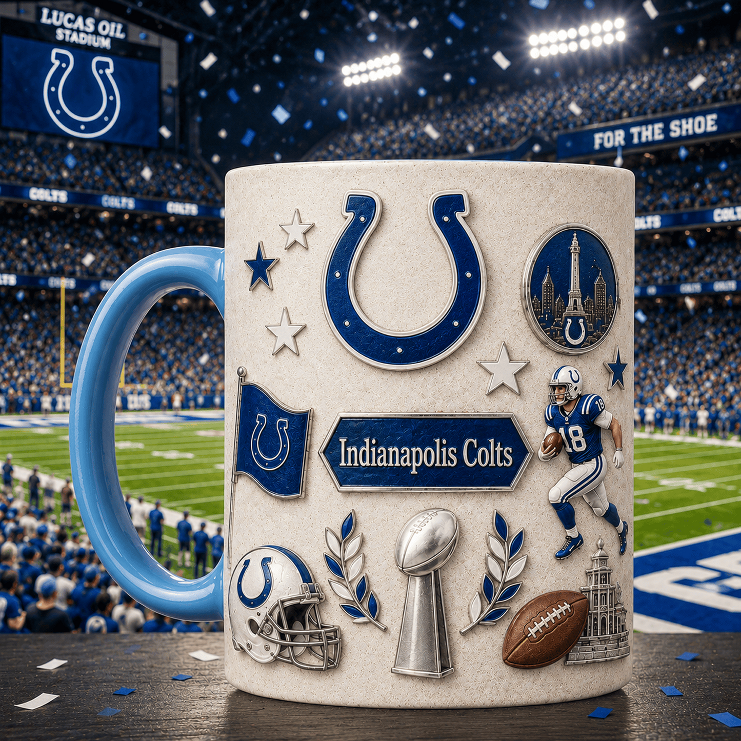 IND x NFL Premium Fan Pride Mug