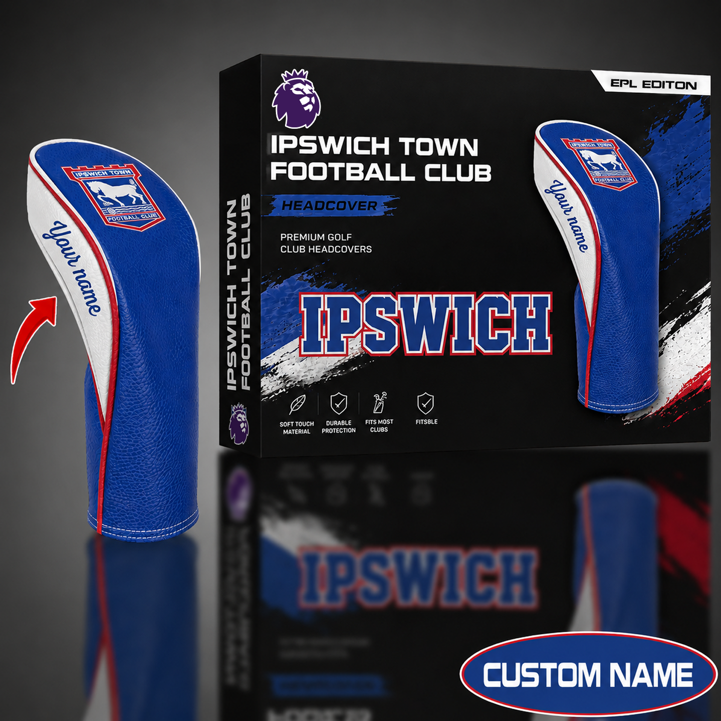 IPS x EPL WinCraft Golf Club Fairway Headcover