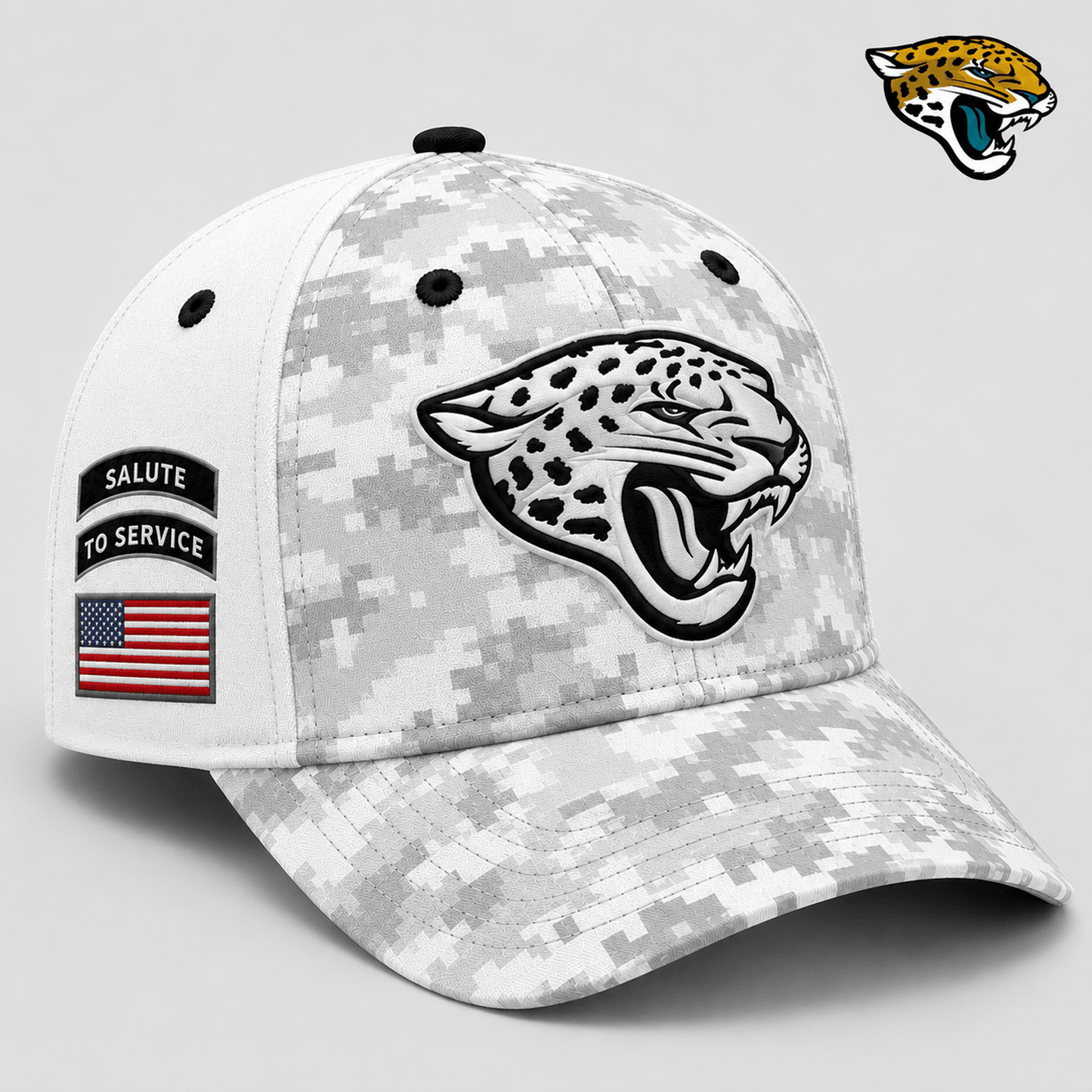 JAC x NFL Premium Salute to Service Digital Camo Cap