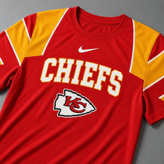 KCC Premium NFL Game Day Spirit Vintage Graphic Tee Tailgate T-Shirt
