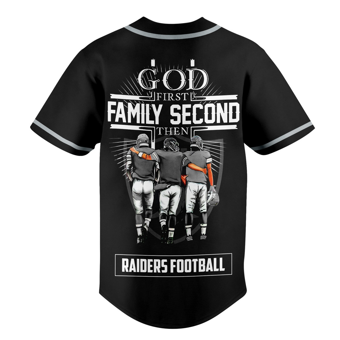 LV x NFL God First, Family Second ƒ?? Faith & Brotherhood Football Jersey