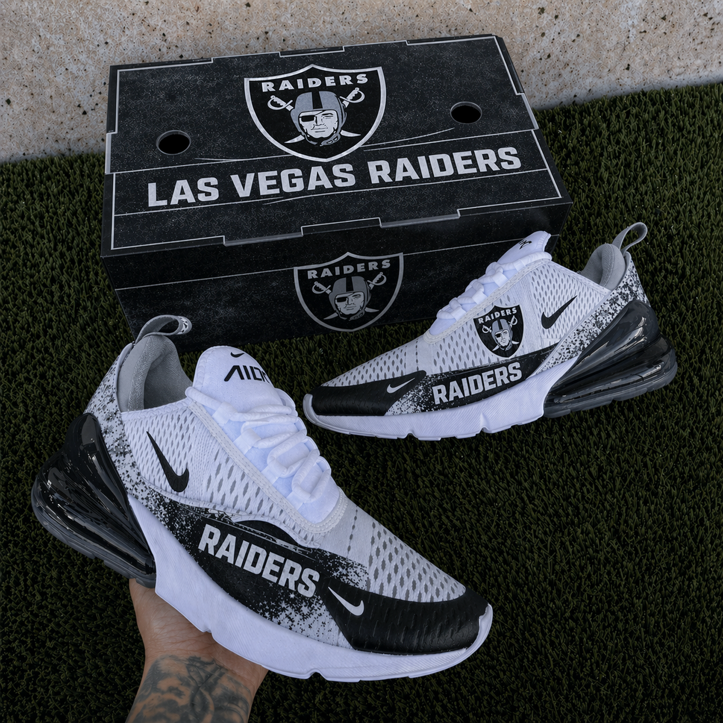 LV x NFL Nike Air Max 270 Shoes