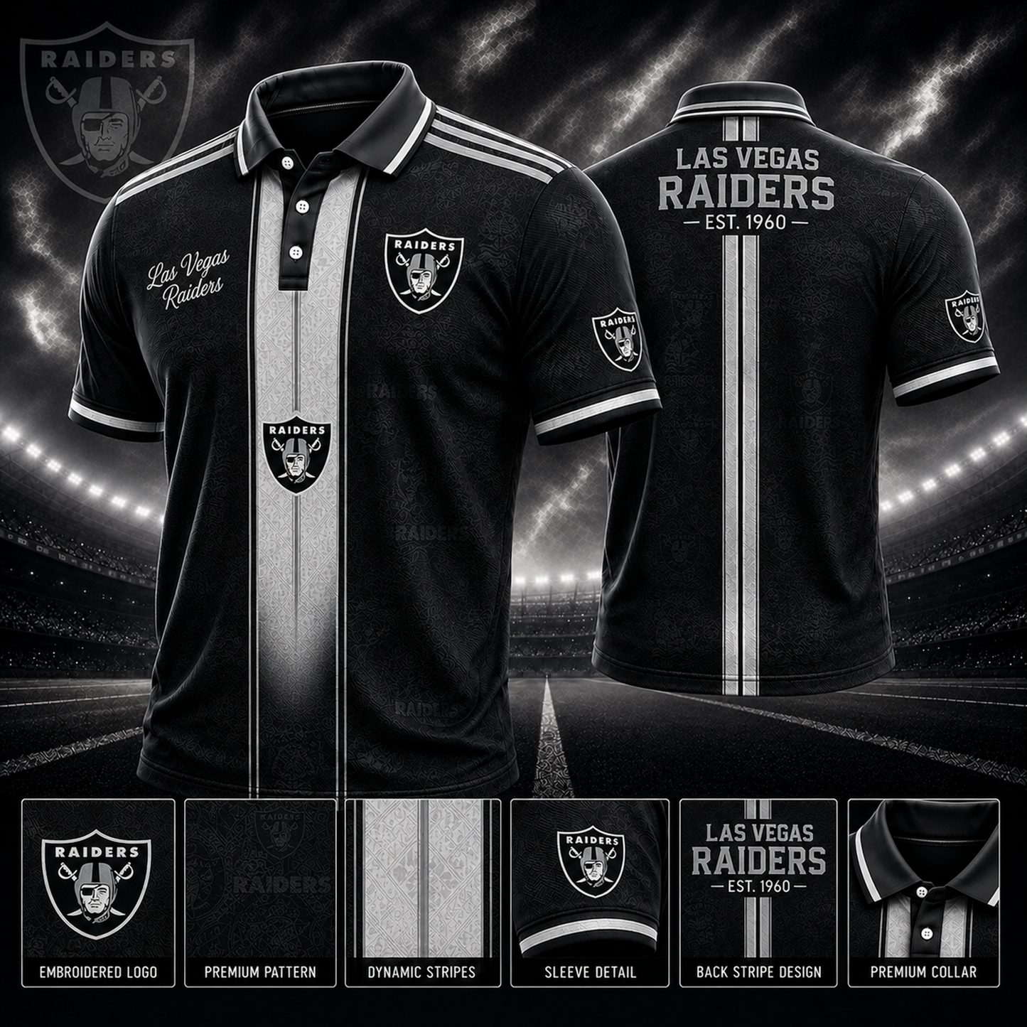 LVR x NFL Polo Shirt Limited Edition