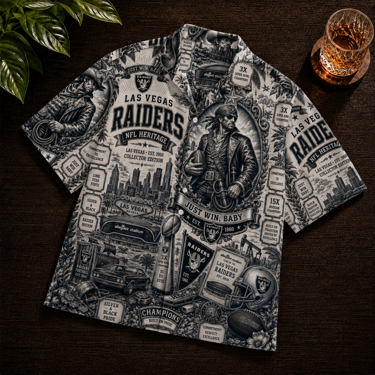 LVR x NFL Premium Chemise Shirt