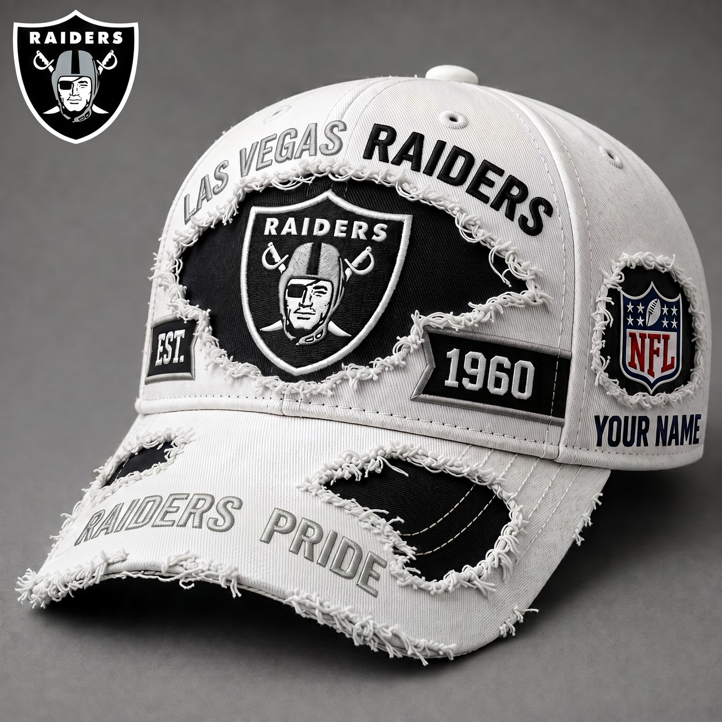 PREMIUM NFL X LVR EXCLUSIVE PERSONALIZED CAP FOR GAME DAY