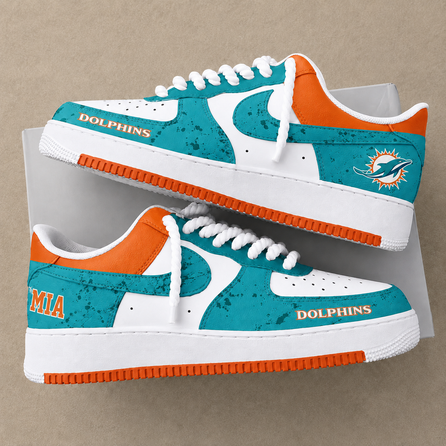 MIA x NFL Premium AF1 Shoes