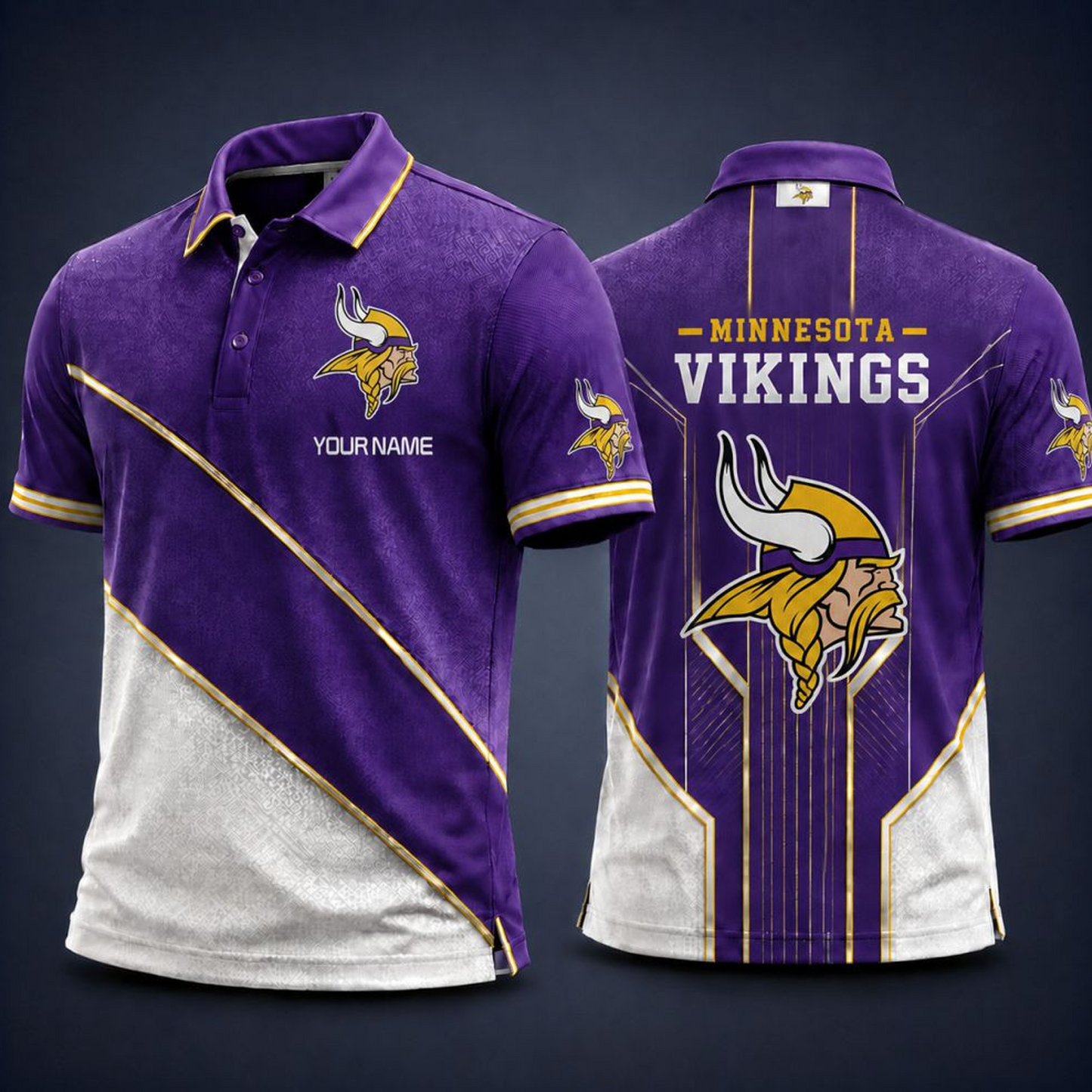 MIN x NFL Premium Polo Shirt