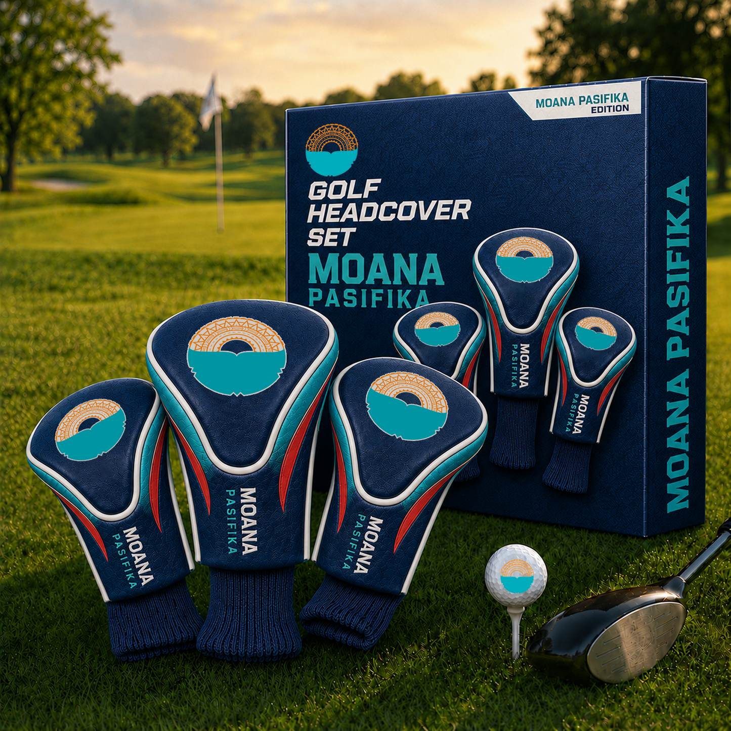 MOA Team Golf SRP 3-Pack Contour Sock Headcovers