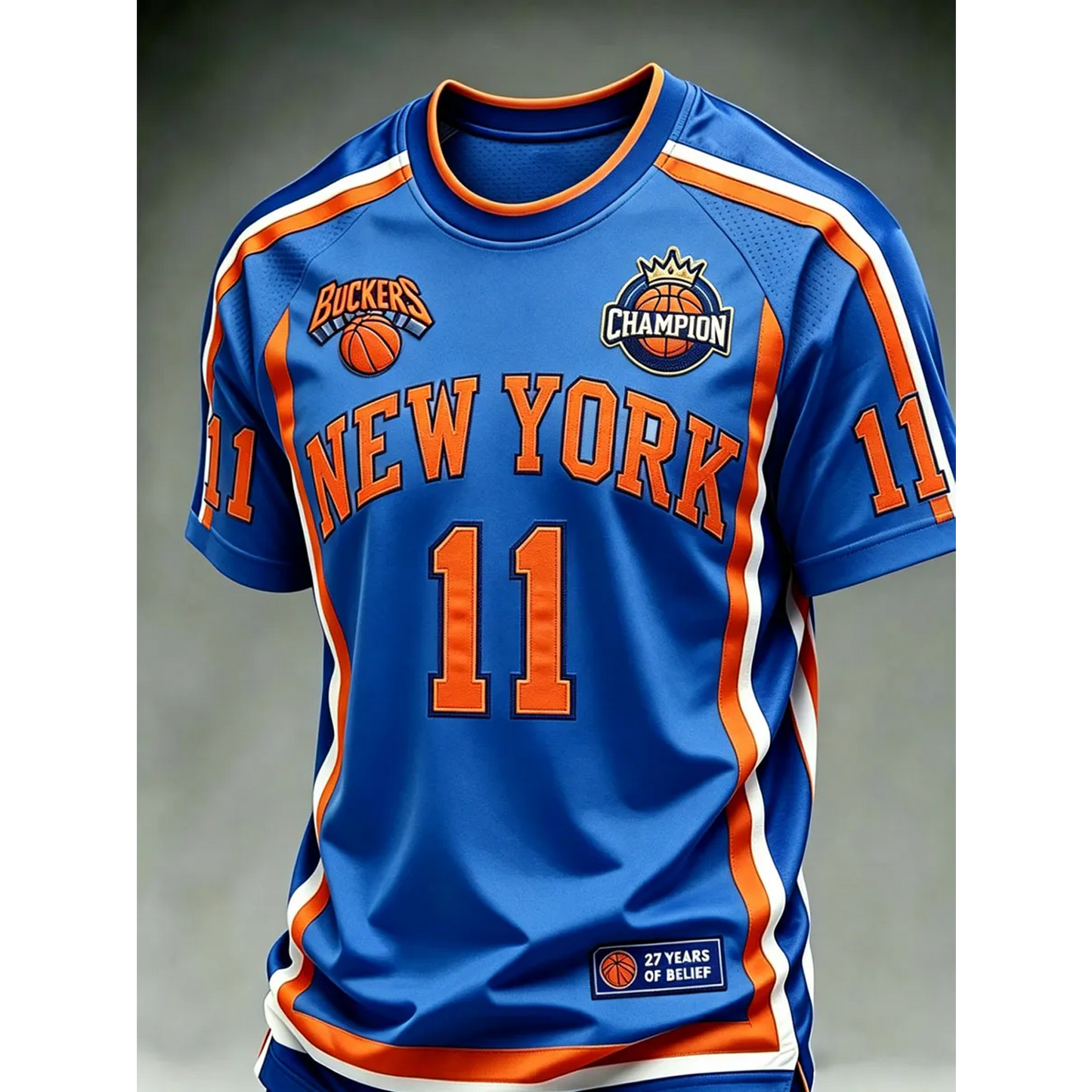 Men'S NYK Basketball Print Shirt V5 DATND TANTD 090626