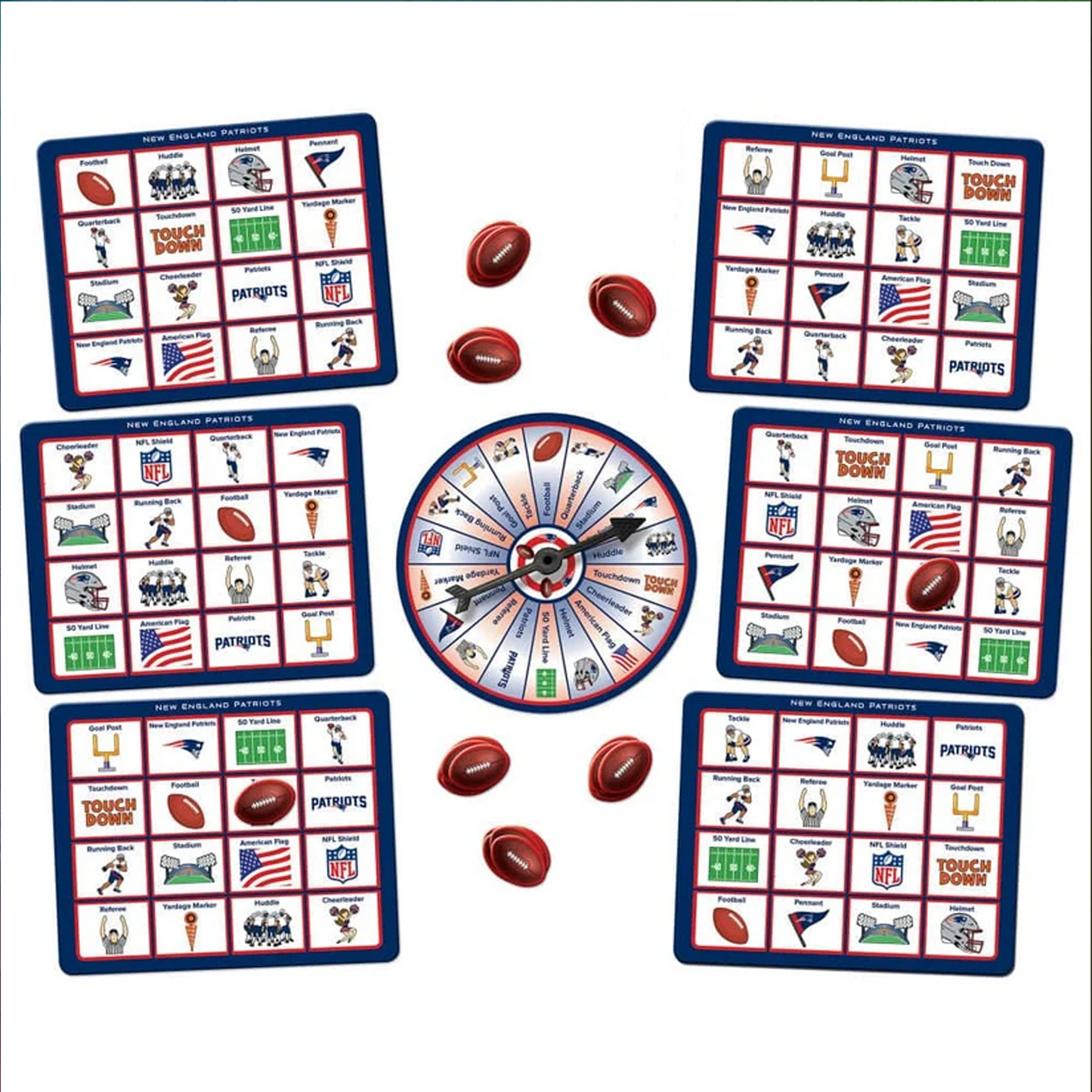 NEP x NFL Bingo Game