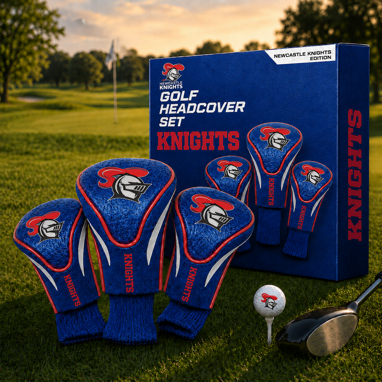 NEW Team Golf NRL 3-Pack Contour Sock Headcovers