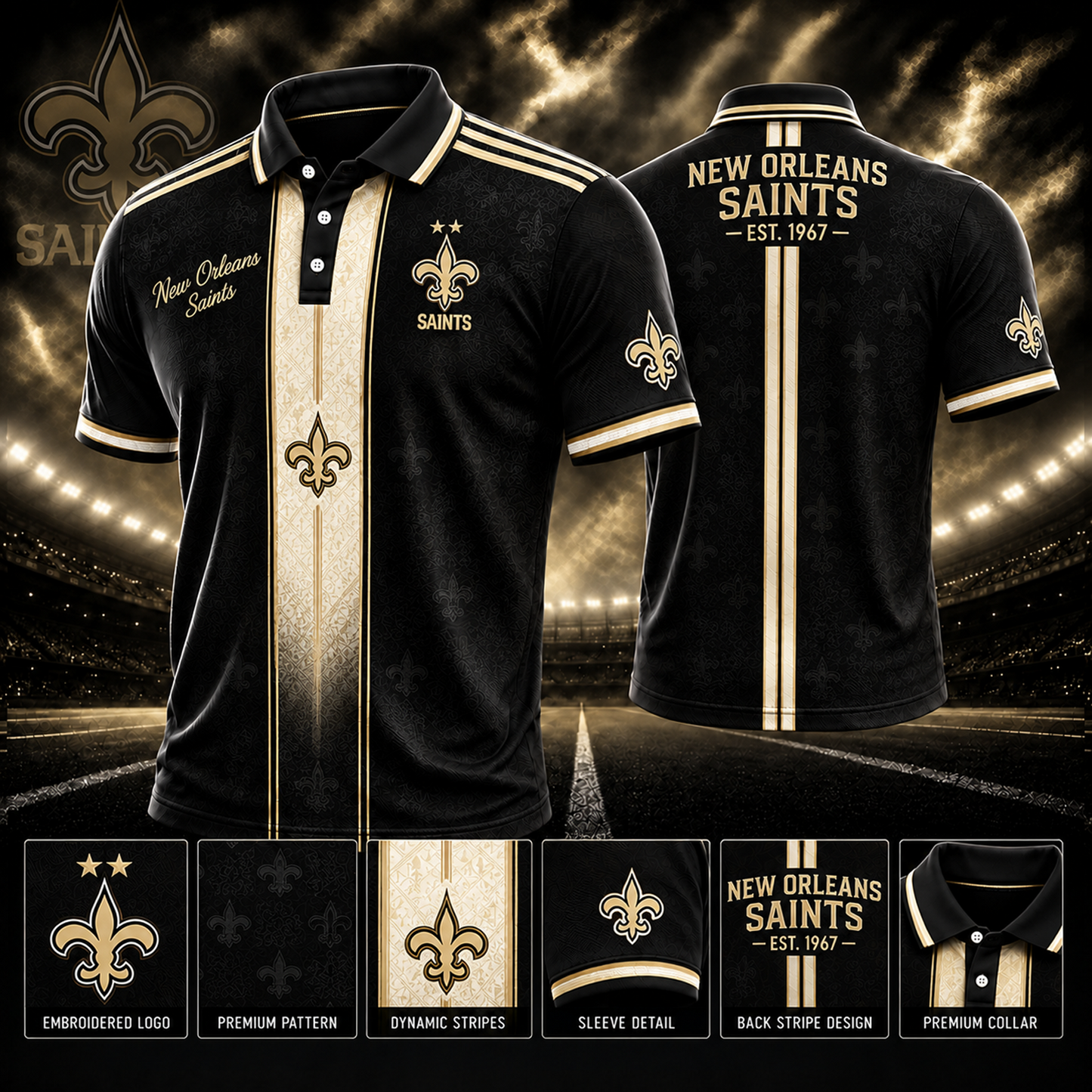 NO x NFL Polo Shirt Limited Edition