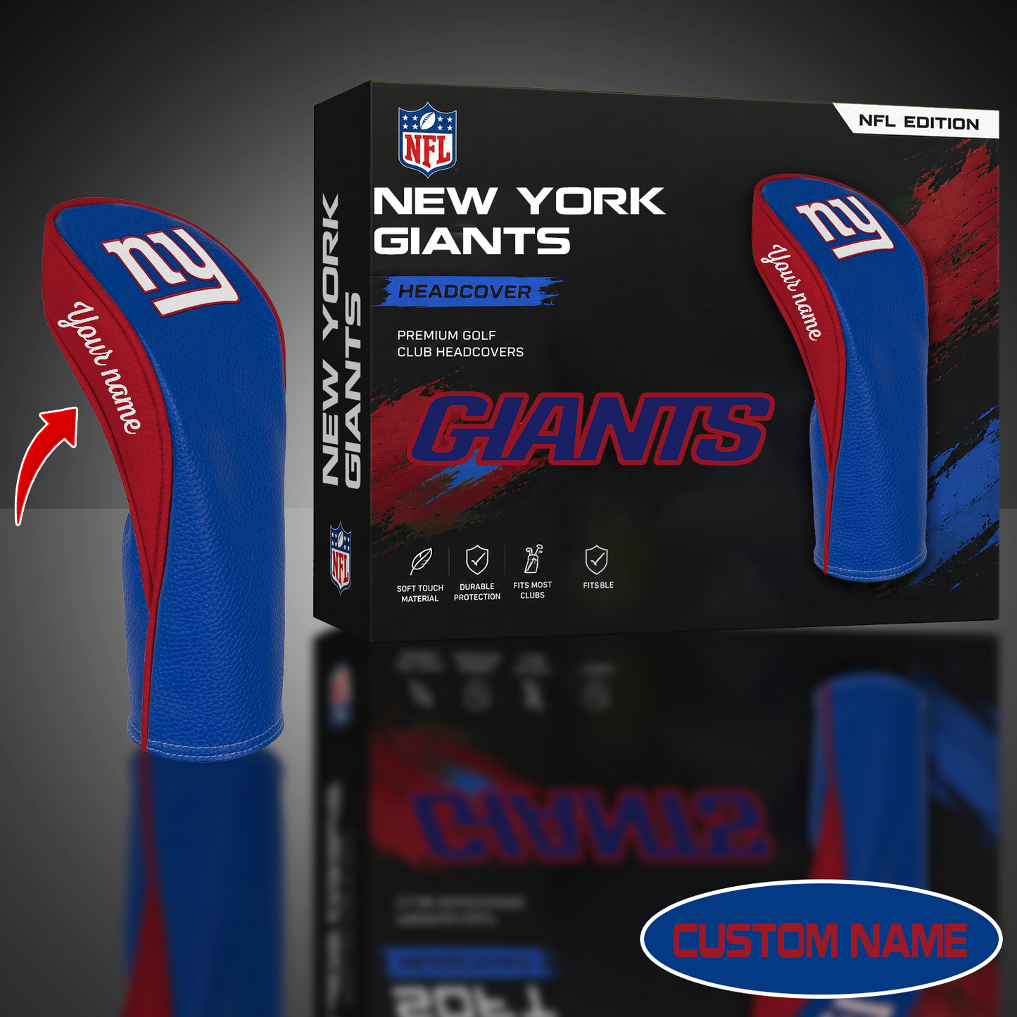 NYG x NFL WinCraft Golf Club Fairway Headcover