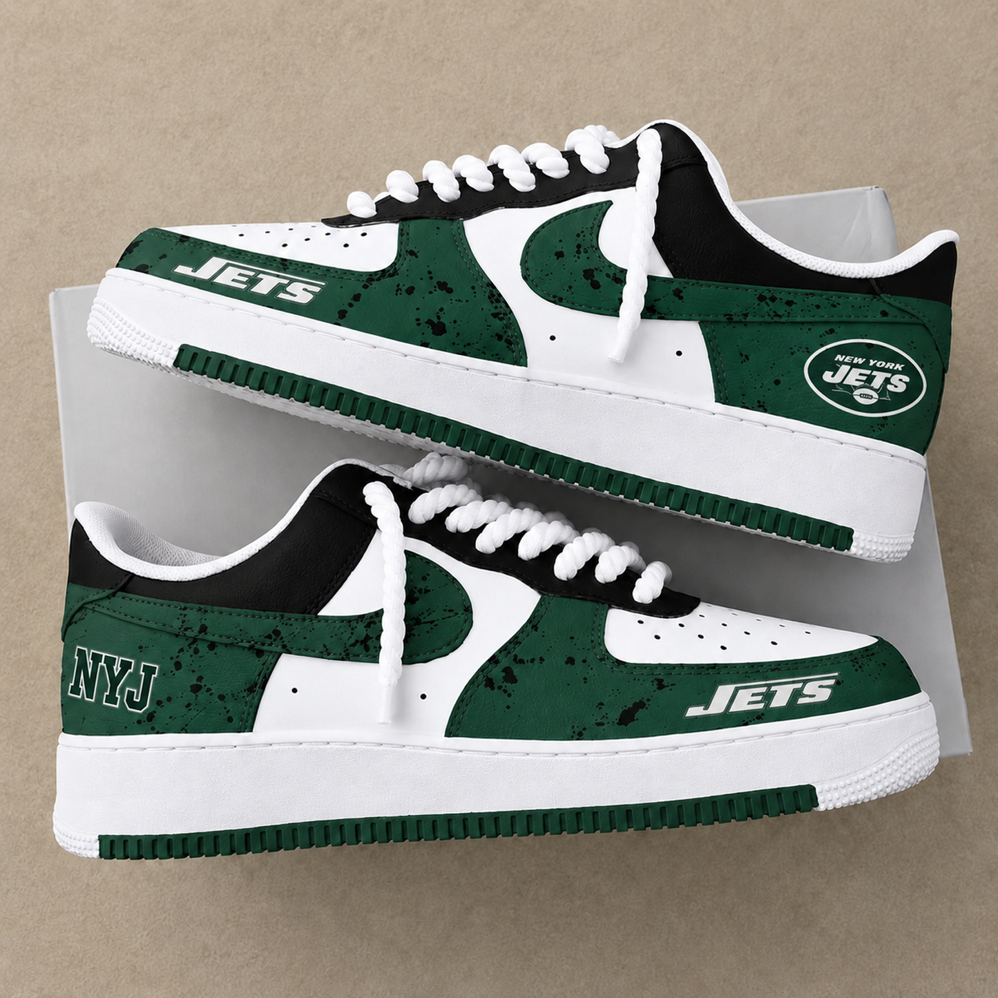 NYJ x NFL Premium AF1 Shoes