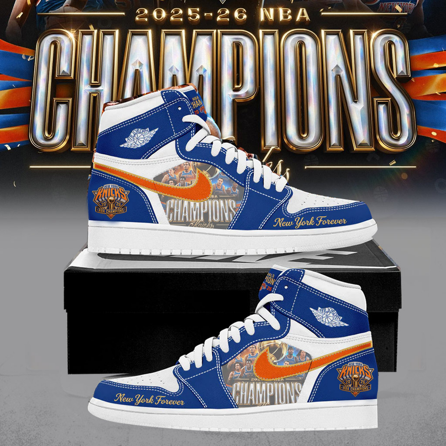 NYK 2026 NBA Finals Champions Sneakers V7 180826