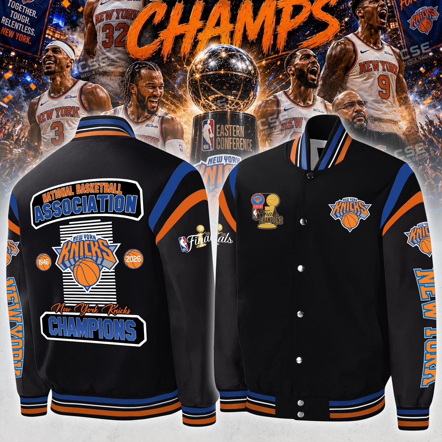 NYK x NBA Champions Bomber V1 150626