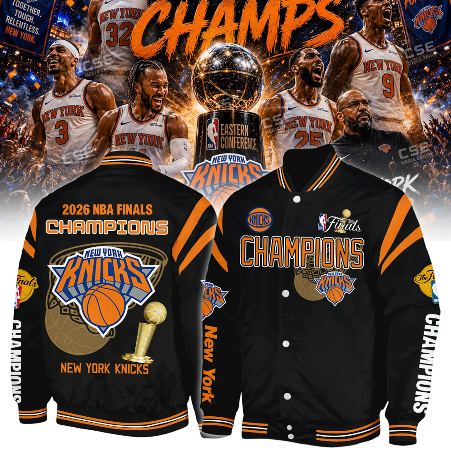 NYK x NBA Champions Bomber V2 150626