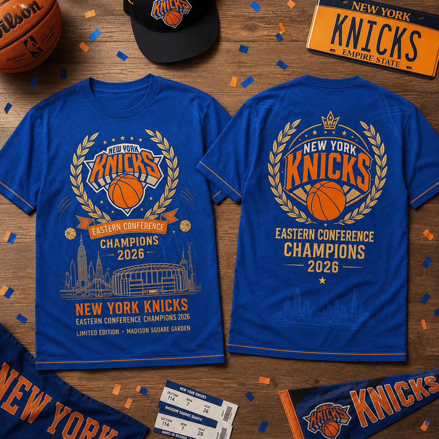 NYK x NBA Eastern Conference 2026 Aparael 3D V3 DATND TANTD