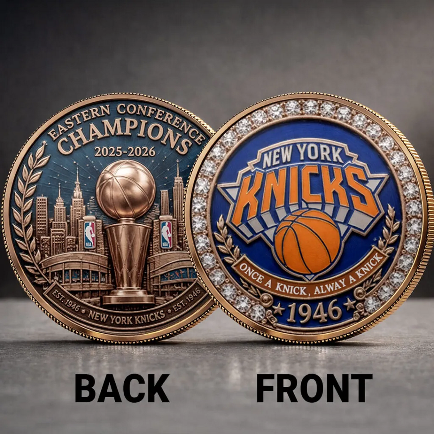 NYK x NBA Eastern Conference 2026 Coin DATND TANTD