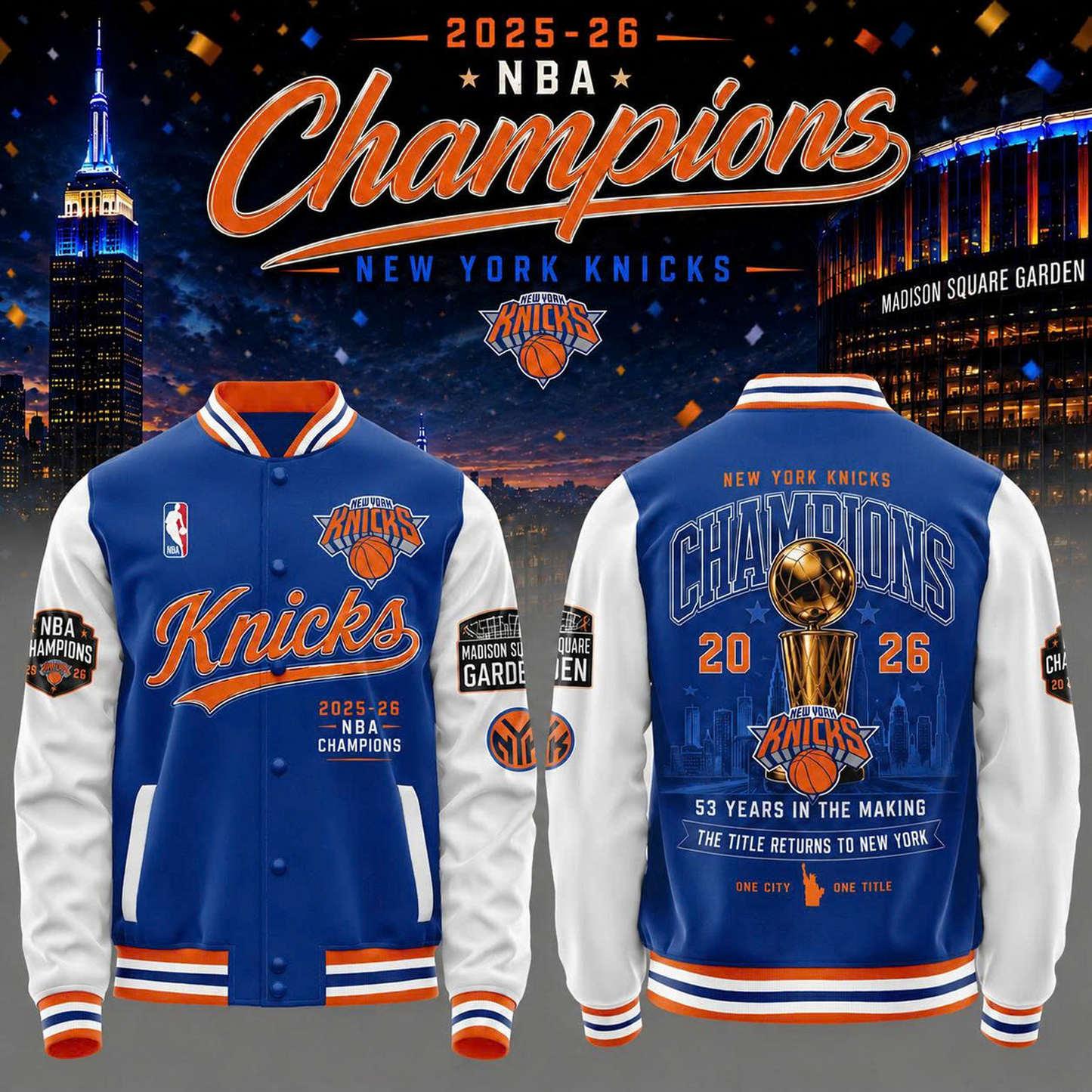 NYK x NBA Final Champions 2025-26 3D Aparael V2 150626