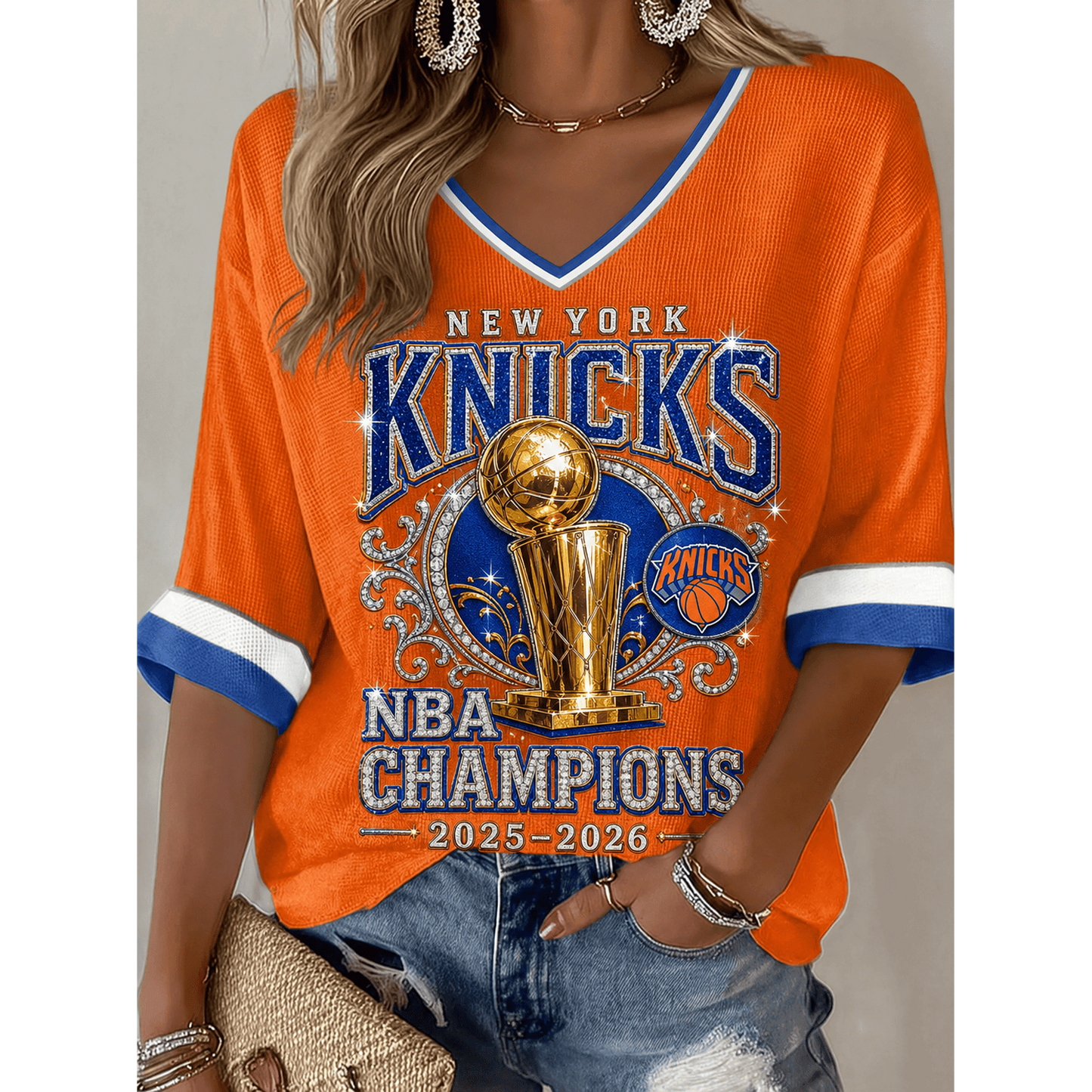 NYK x NBA Final Champions 2025-26 3D Aparael V37 150626