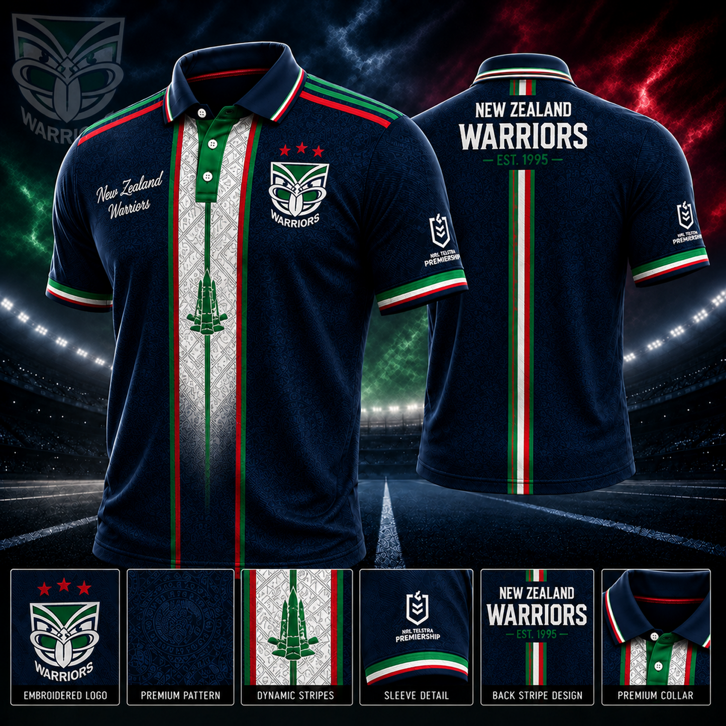 NZL x NRL Polo Shirt Limited Edition