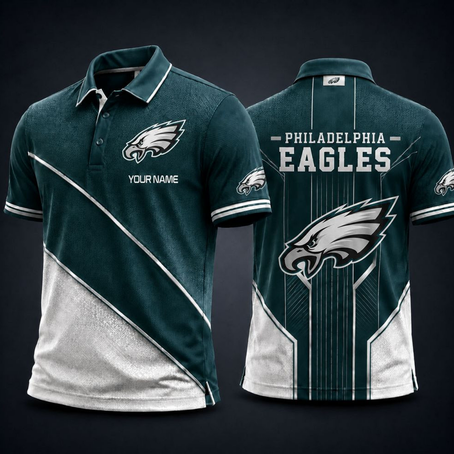 PHI x NFL Premium Polo Shirt