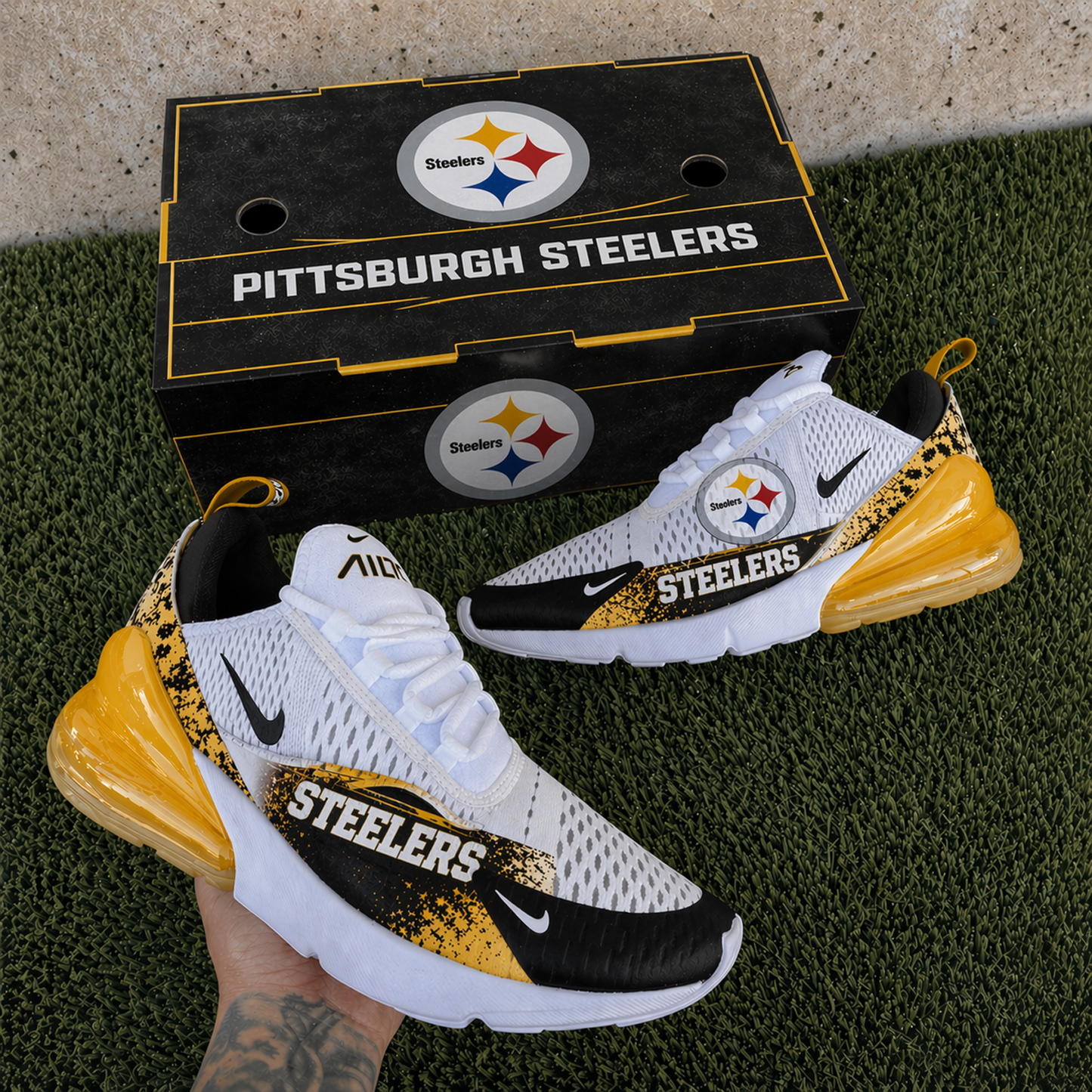 PIT x NFL Nike Air Max 270 Shoes
