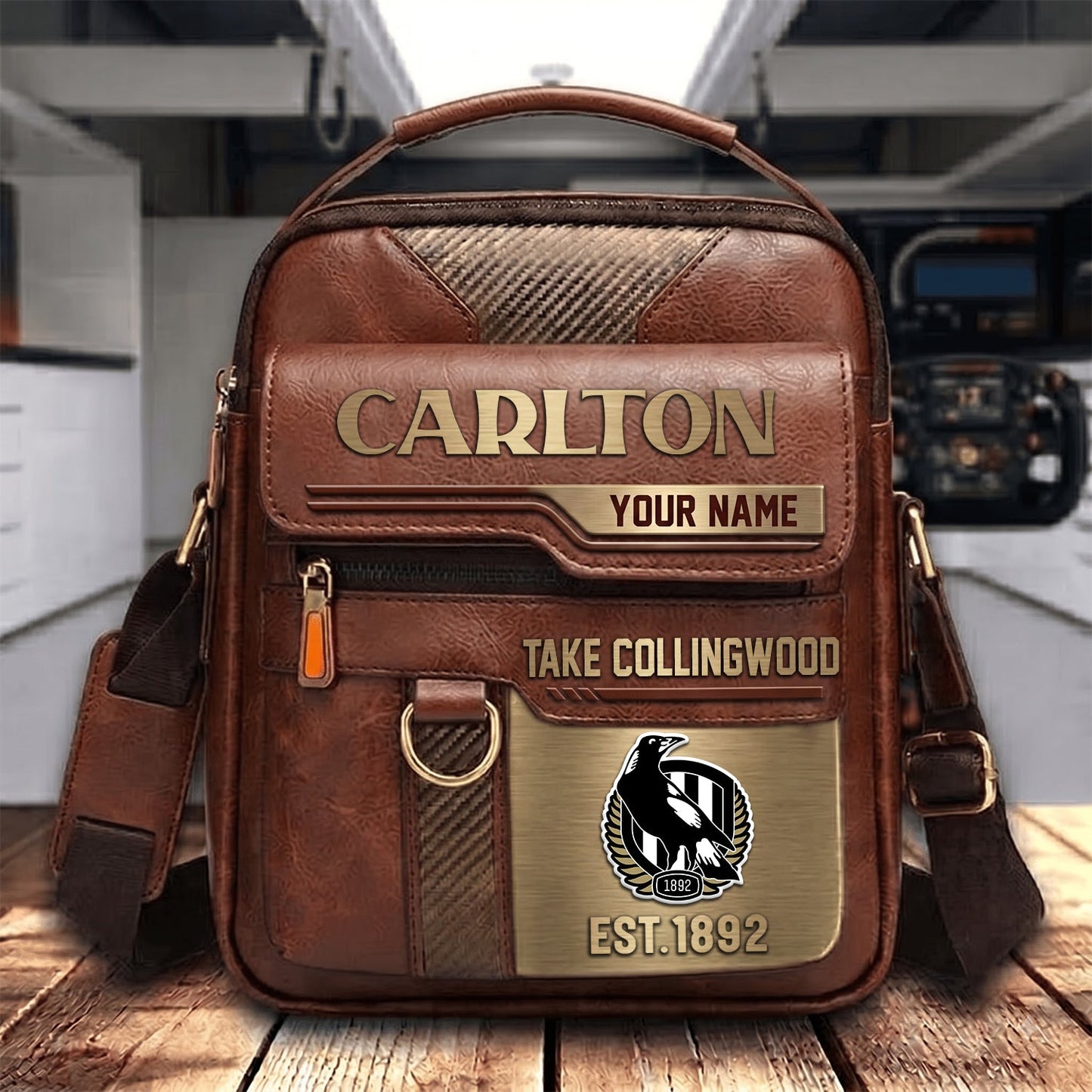 PREMIUM AFL X COL PERSONALIZED Leather Handbag LIMITED EDITION
