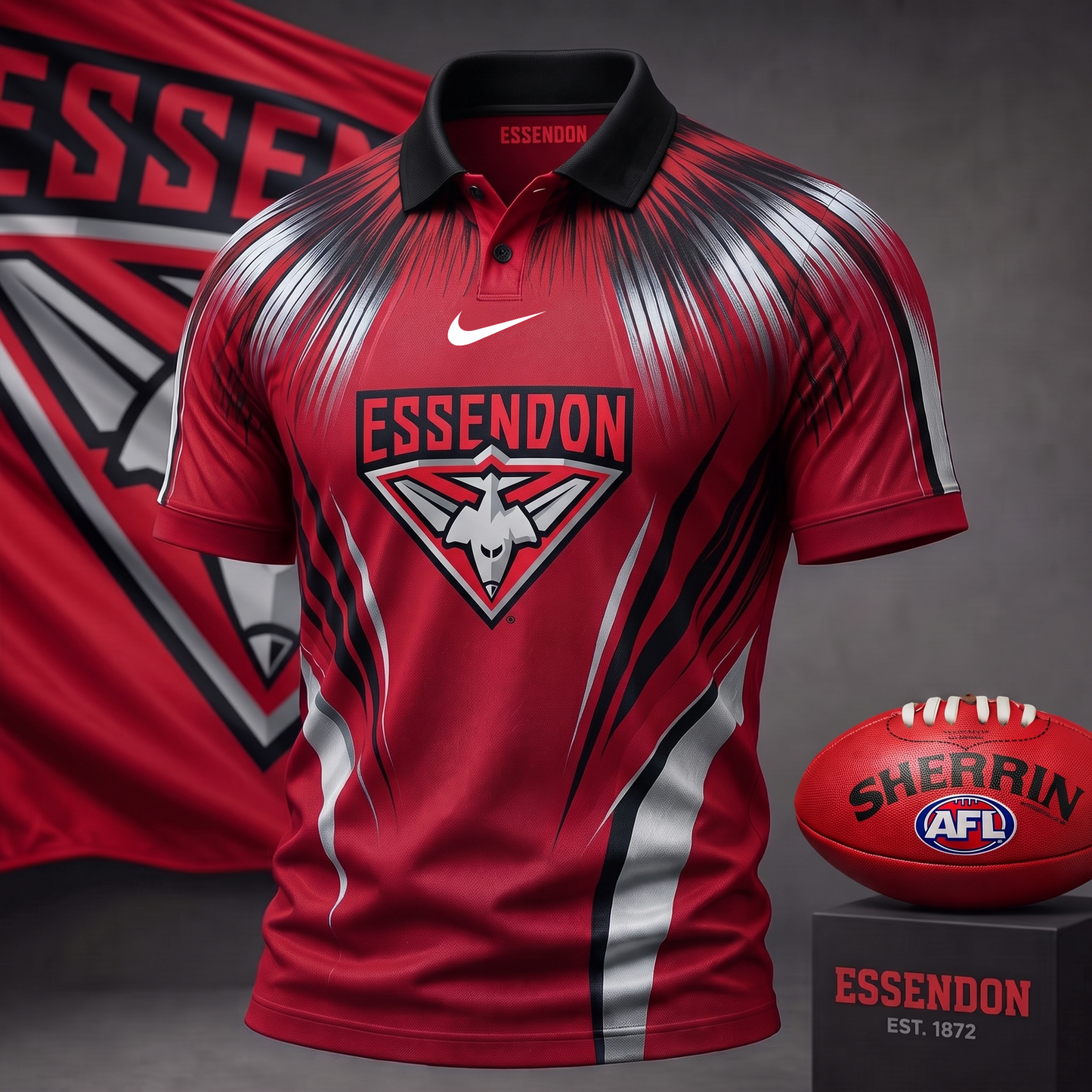 PREMIUM AFL X ESS EXCULISVE COLORFUL POLO SHIRT LIMITED EDITION