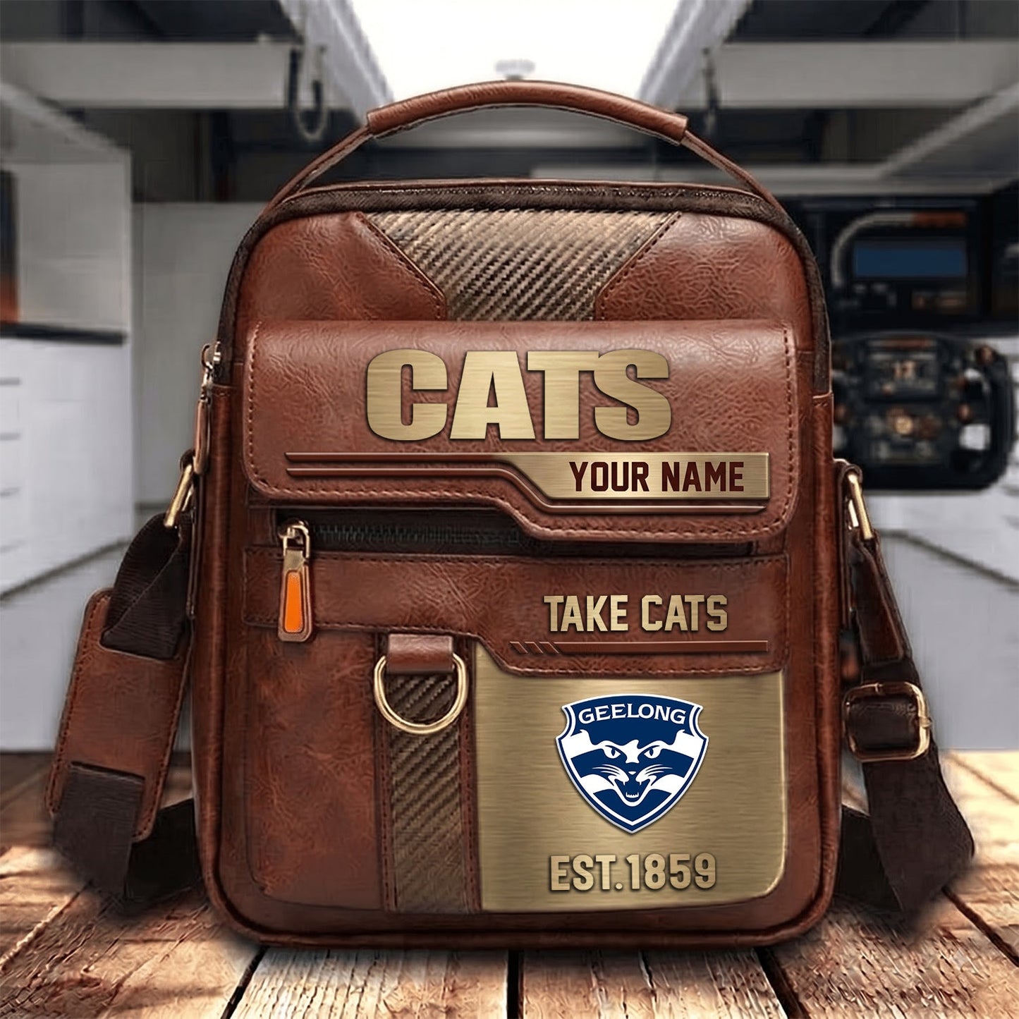 PREMIUM AFL X GEE PERSONALIZED Leather Handbag LIMITED EDITION